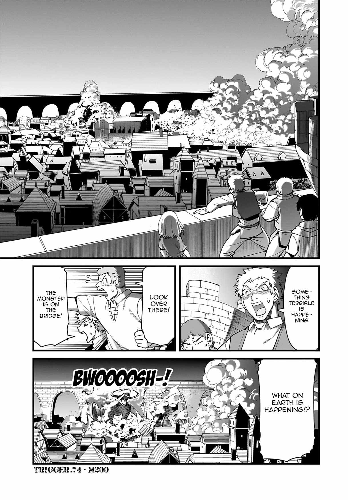 The gunner’s life of a middle-aged man summoned to another world and armed with a rifle: an airsoft addicted salaryman returns to the alternative world after work Chapter 74 - Page 1