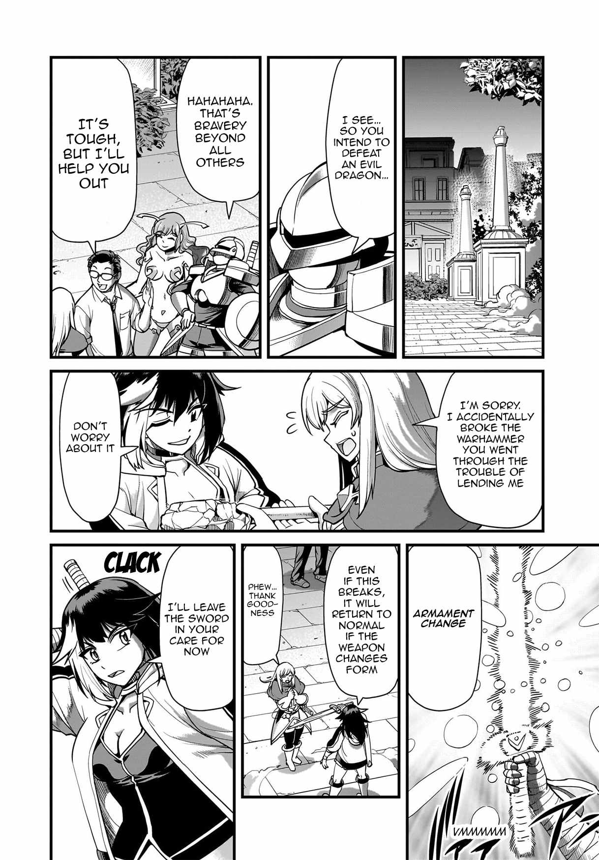 The gunner’s life of a middle-aged man summoned to another world and armed with a rifle: an airsoft addicted salaryman returns to the alternative world after work Chapter 75 - Page 8