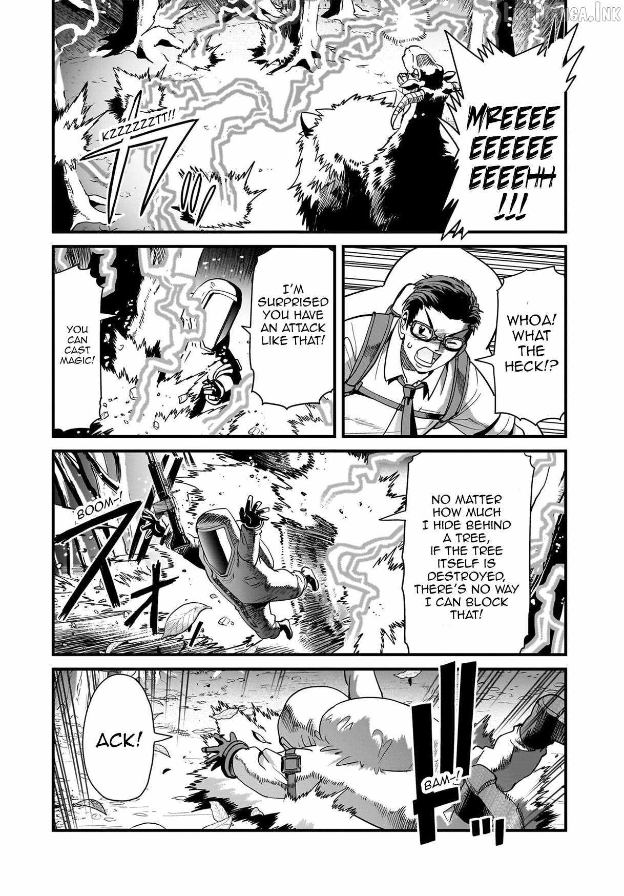 The gunner’s life of a middle-aged man summoned to another world and armed with a rifle: an airsoft addicted salaryman returns to the alternative world after work Chapter 84 - Page 13