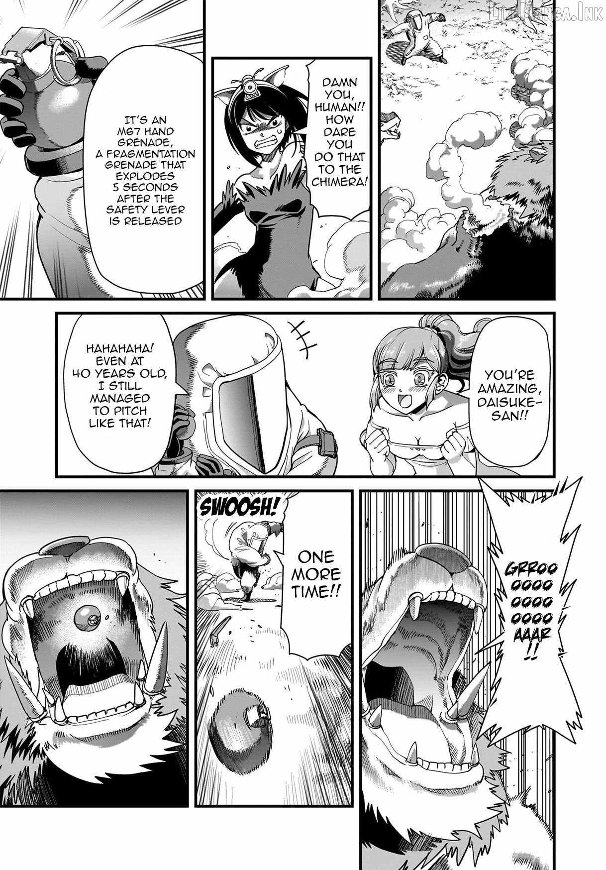 The gunner’s life of a middle-aged man summoned to another world and armed with a rifle: an airsoft addicted salaryman returns to the alternative world after work Chapter 85 - Page 6