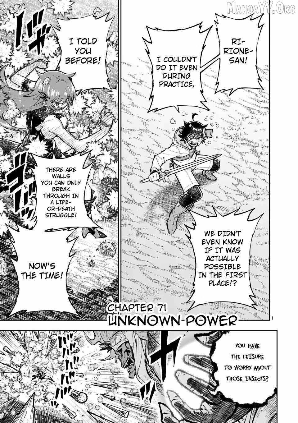 The Strongest Female Masters, Who Are Trying to Raise Me Up, Are in Shambles Over Their Training Policy Chapter 71 - Page 1