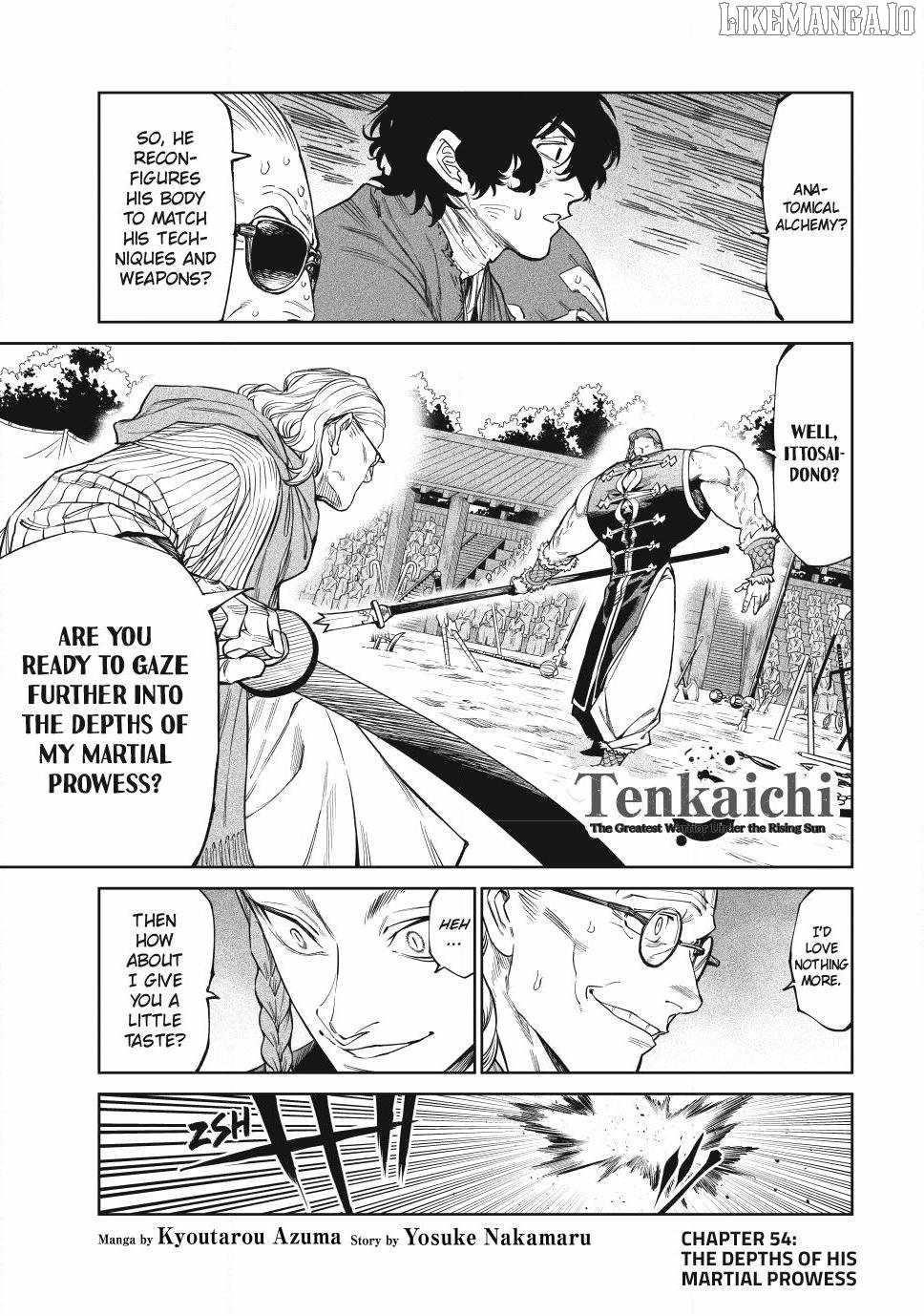 Tenkaichi: Battle to Decide Japan’s Strongest Martial Artist Chapter 54 - Page 1
