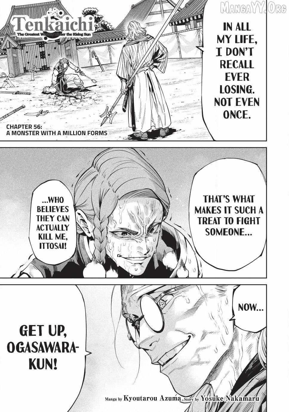 Tenkaichi: Battle to Decide Japan’s Strongest Martial Artist Chapter 56 - Page 1