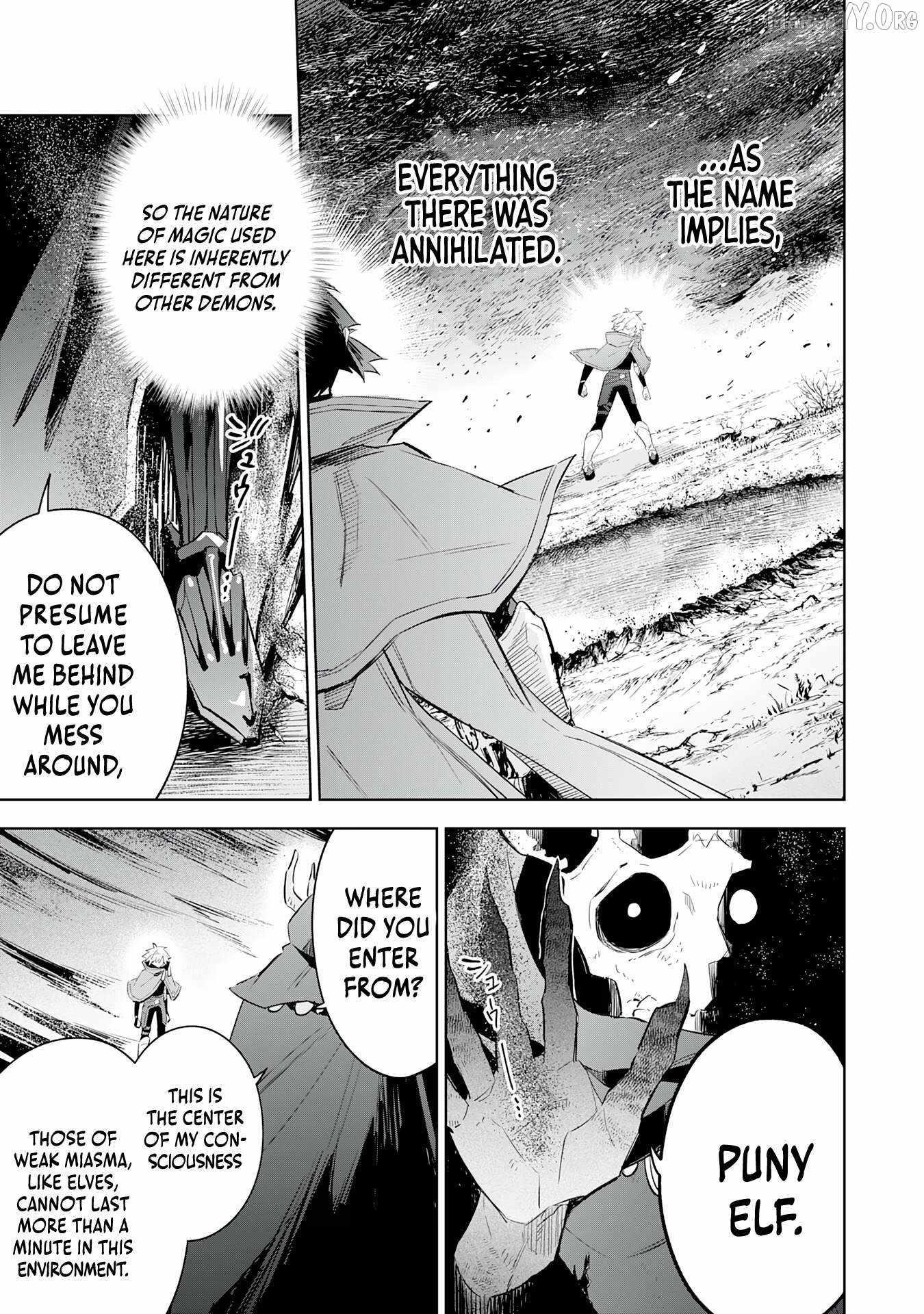 The Reincarnated Elf Left on a Journey to Master His Magic and With His Extra Lifespan Became a Living Legend Chapter 24 - Page 7