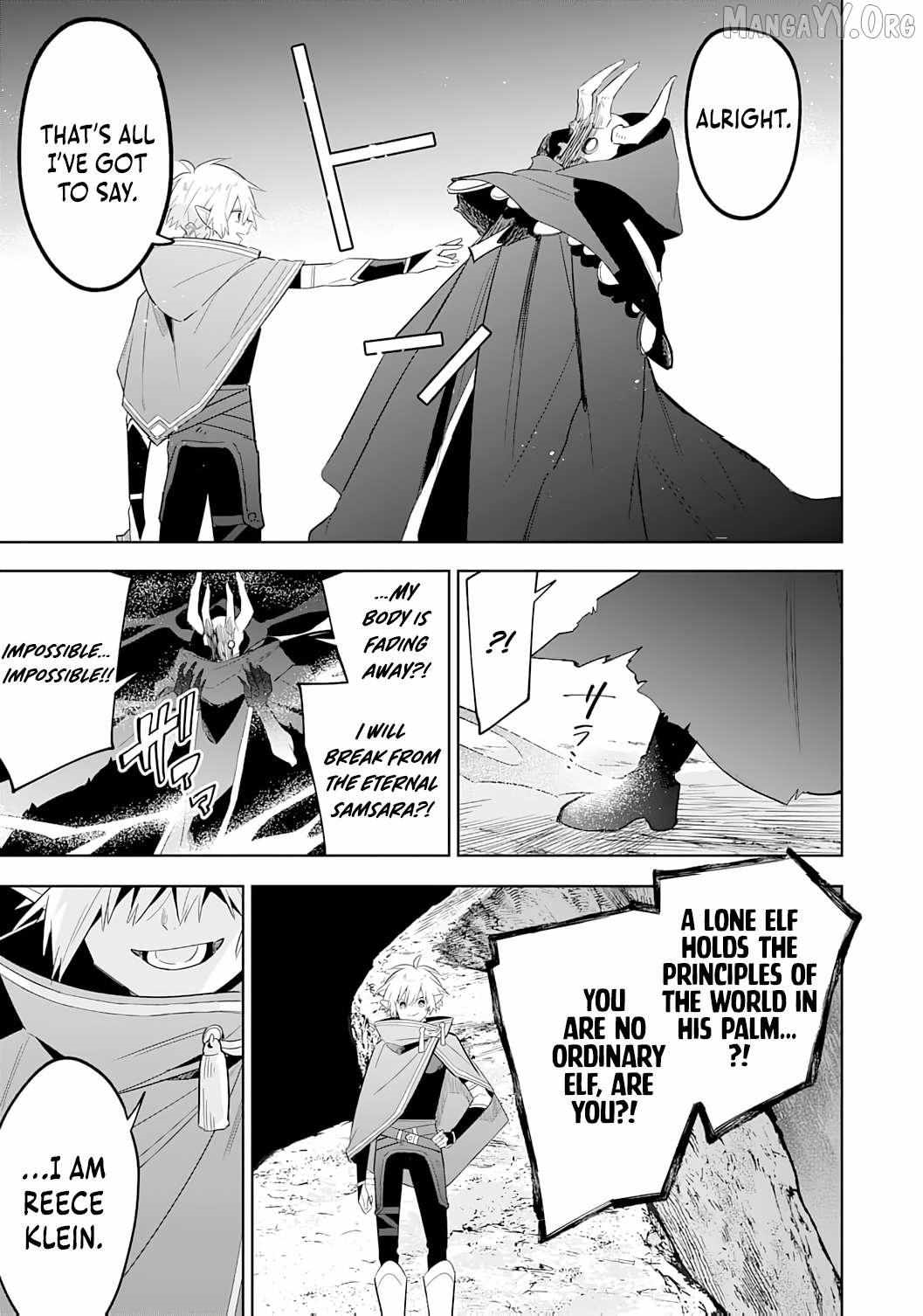 The Reincarnated Elf Left on a Journey to Master His Magic and With His Extra Lifespan Became a Living Legend Chapter 25 - Page 14