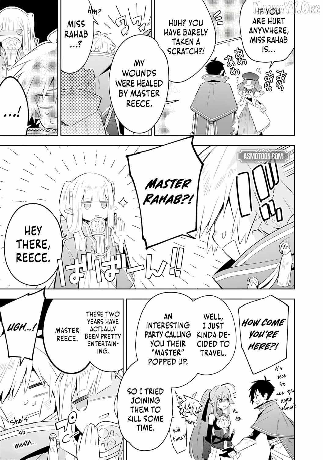 The Reincarnated Elf Left on a Journey to Master His Magic and With His Extra Lifespan Became a Living Legend Chapter 25 - Page 20