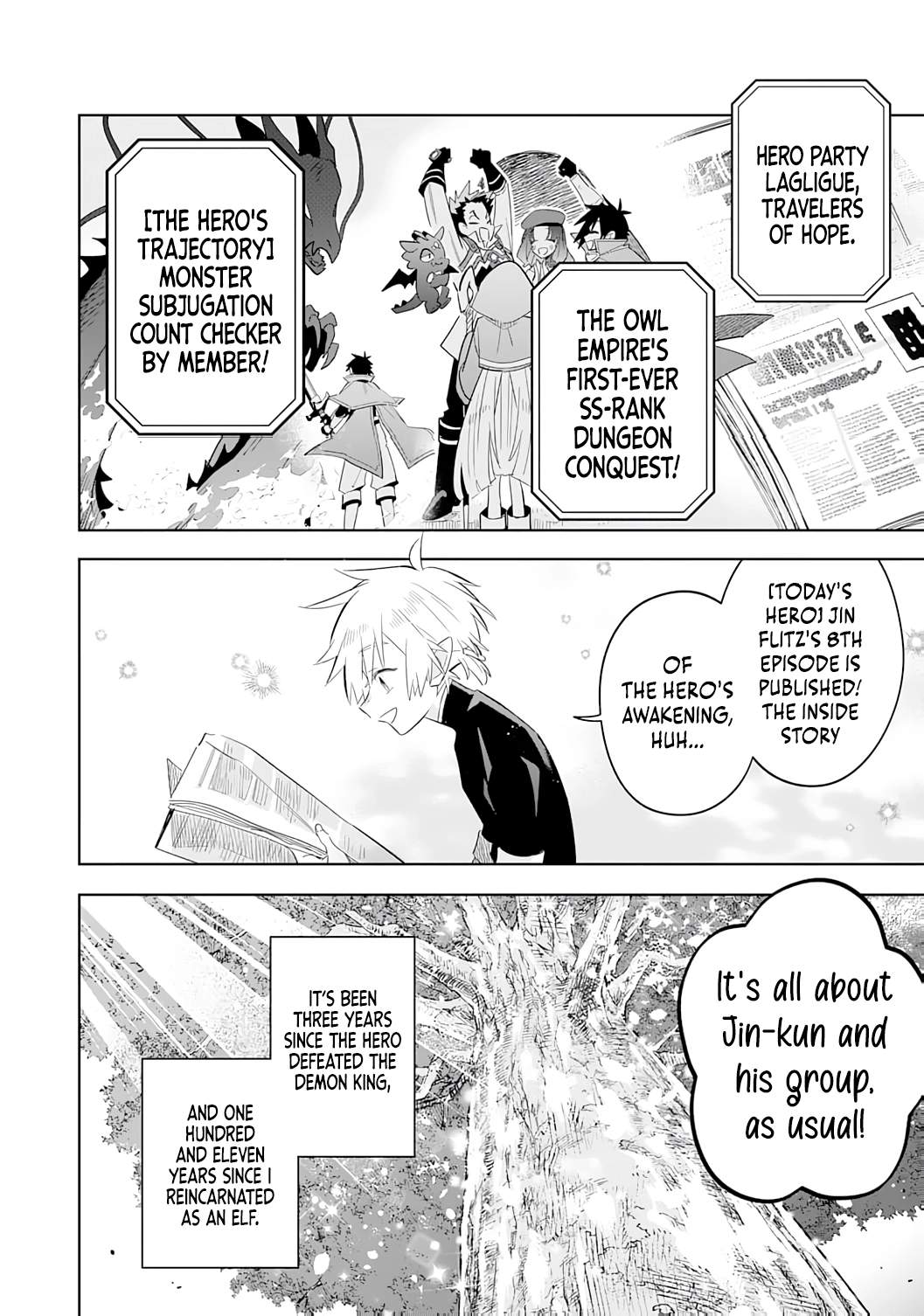 The Reincarnated Elf Left on a Journey to Master His Magic and With His Extra Lifespan Became a Living Legend Chapter 26 - Page 4