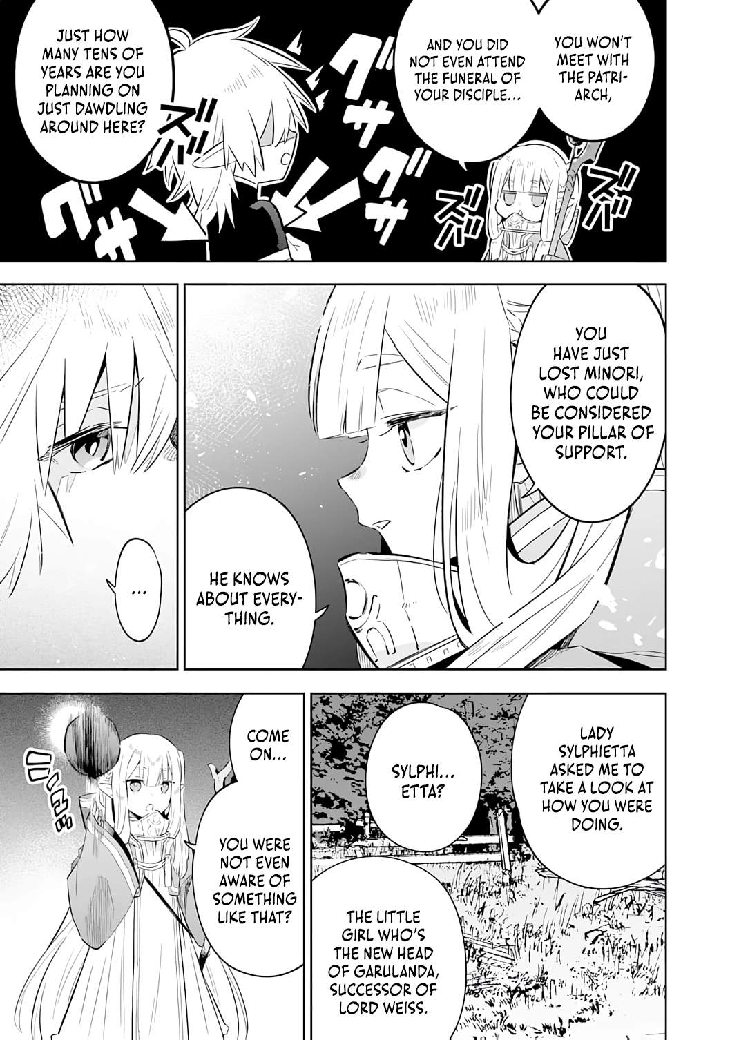 The Reincarnated Elf Left on a Journey to Master His Magic and With His Extra Lifespan Became a Living Legend Chapter 27 - Page 28