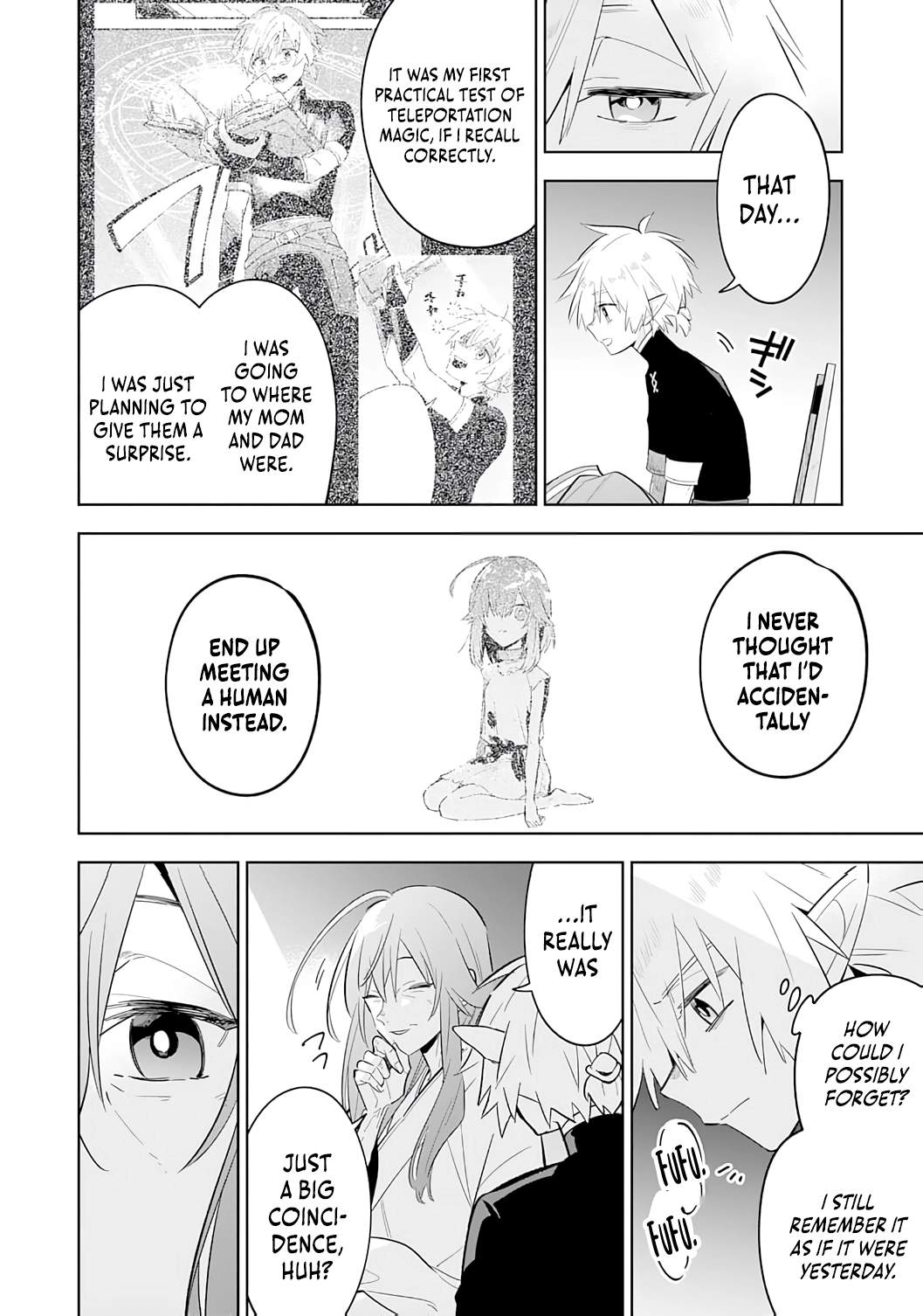 The Reincarnated Elf Left on a Journey to Master His Magic and With His Extra Lifespan Became a Living Legend Chapter 27 - Page 8
