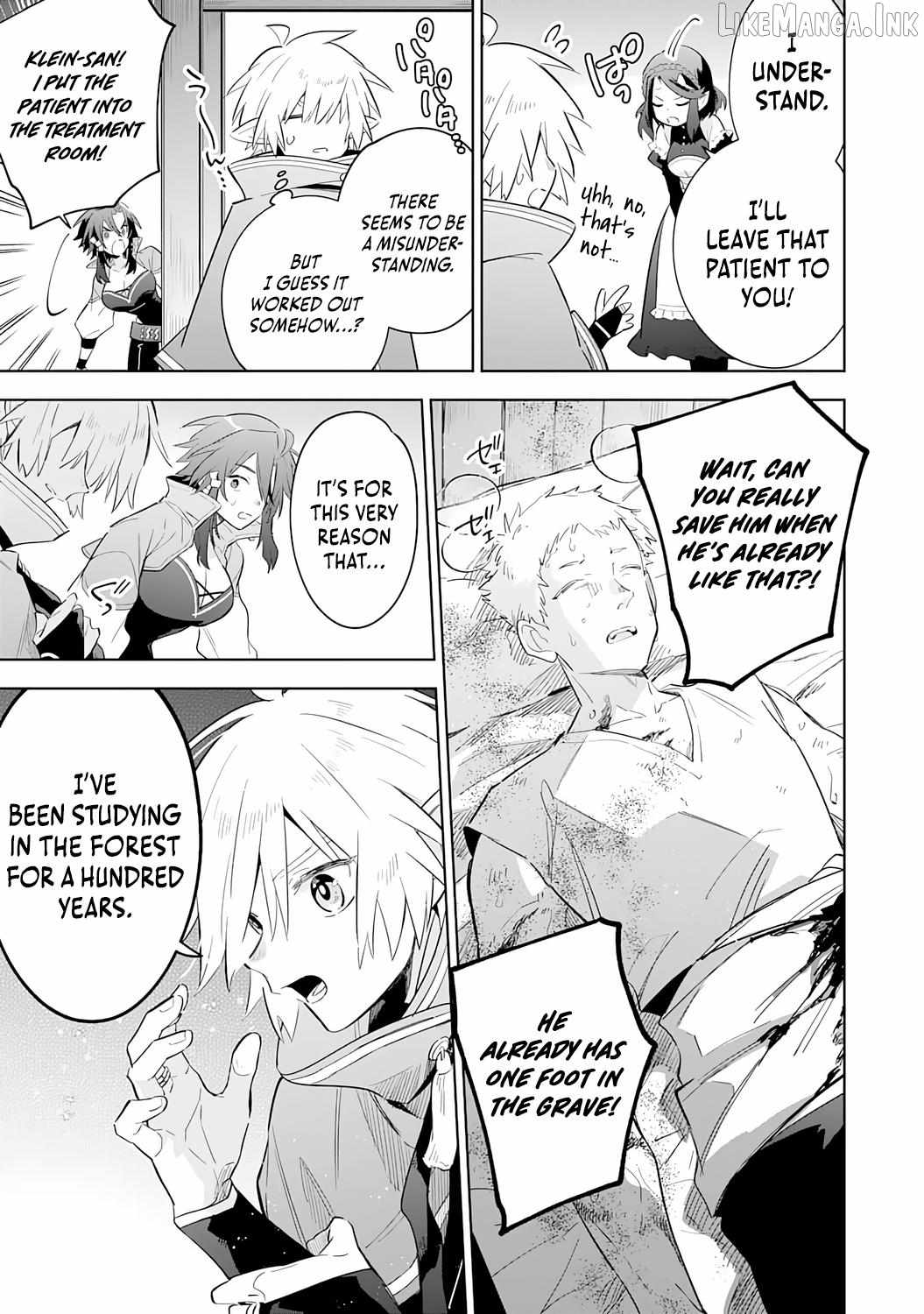 The Reincarnated Elf Left on a Journey to Master His Magic and With His Extra Lifespan Became a Living Legend Chapter 29 - Page 14