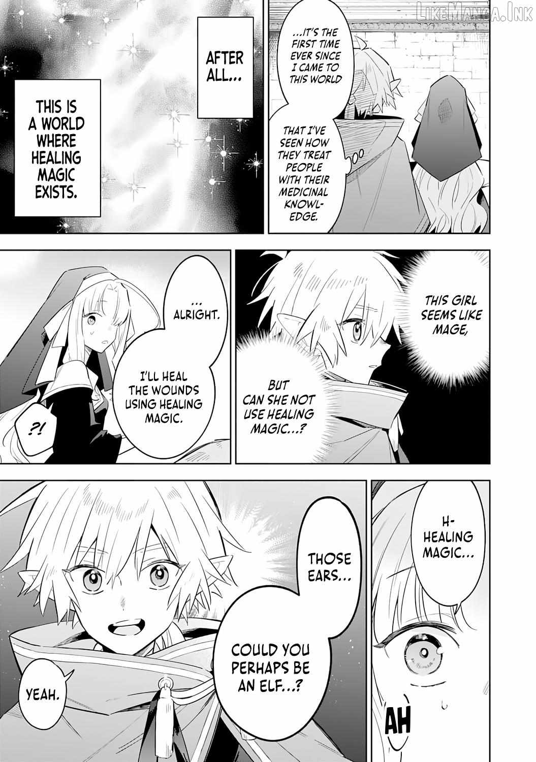 The Reincarnated Elf Left on a Journey to Master His Magic and With His Extra Lifespan Became a Living Legend Chapter 29 - Page 22