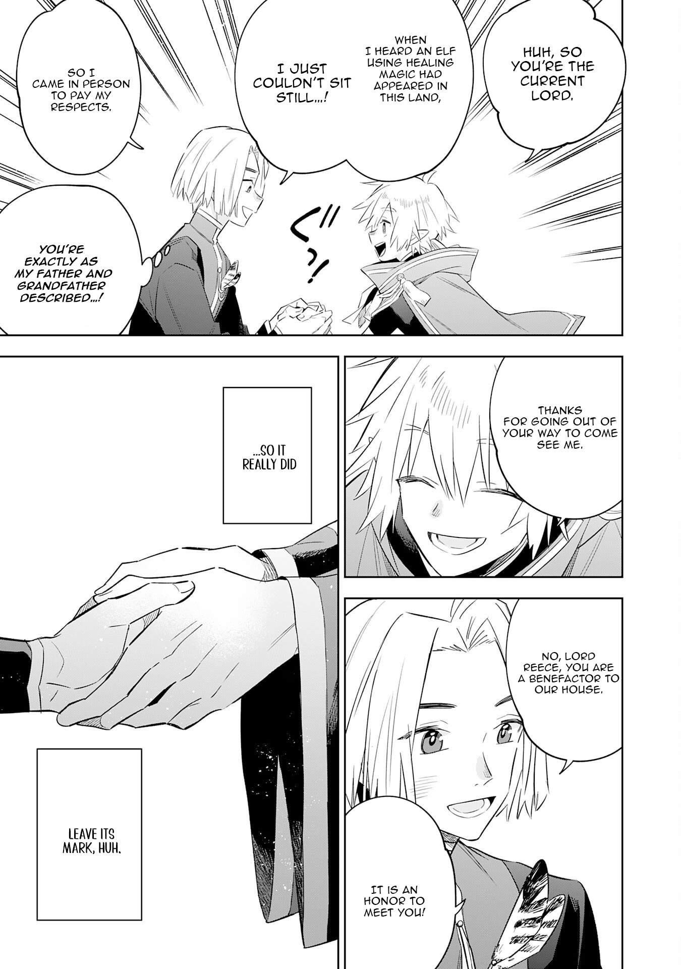 The Reincarnated Elf Left on a Journey to Master His Magic and With His Extra Lifespan Became a Living Legend Chapter 31 - Page 10