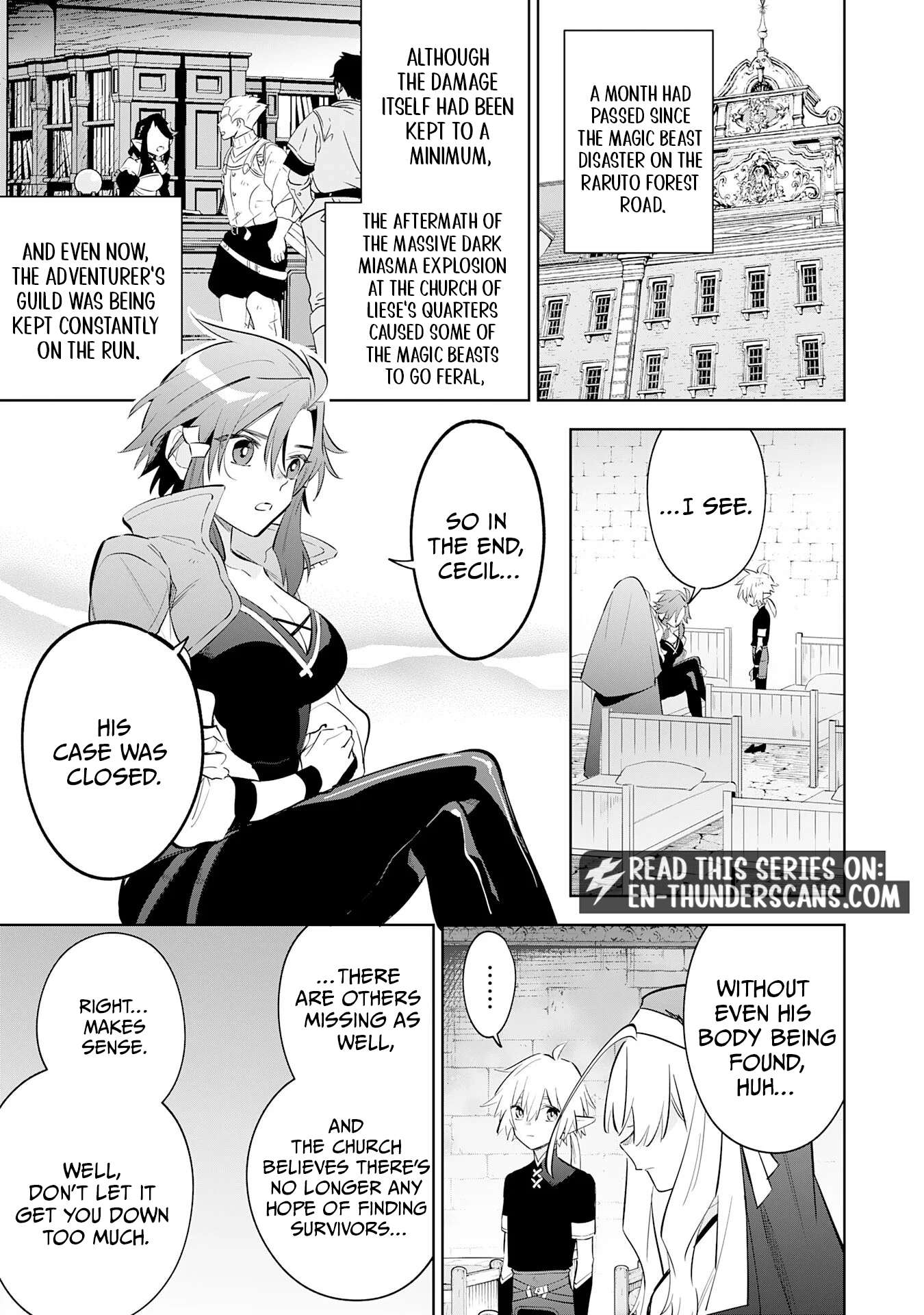 The Reincarnated Elf Left on a Journey to Master His Magic and With His Extra Lifespan Became a Living Legend Chapter 33 - Page 14