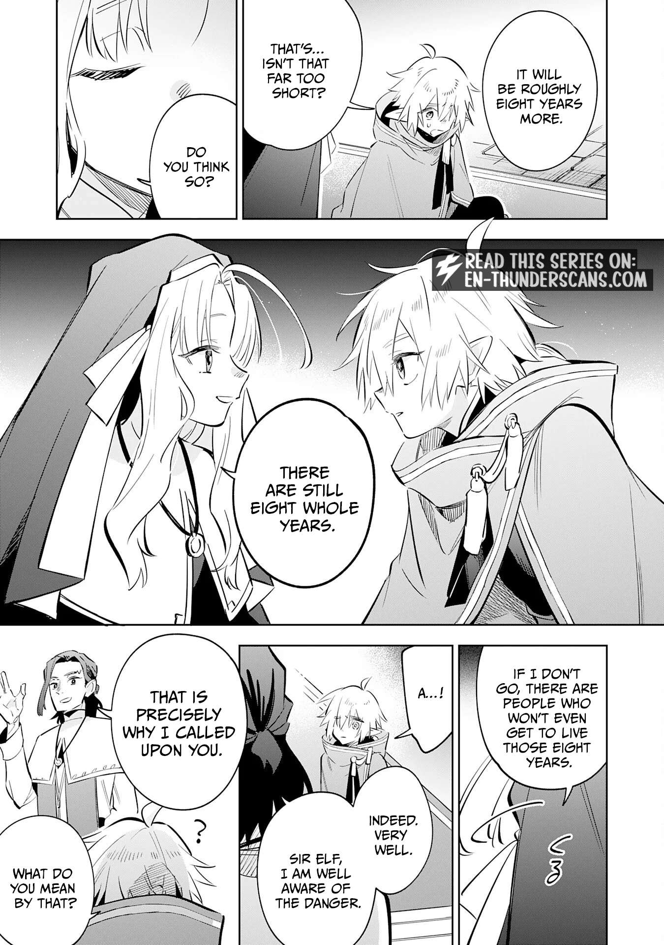 The Reincarnated Elf Left on a Journey to Master His Magic and With His Extra Lifespan Became a Living Legend Chapter 33 - Page 28