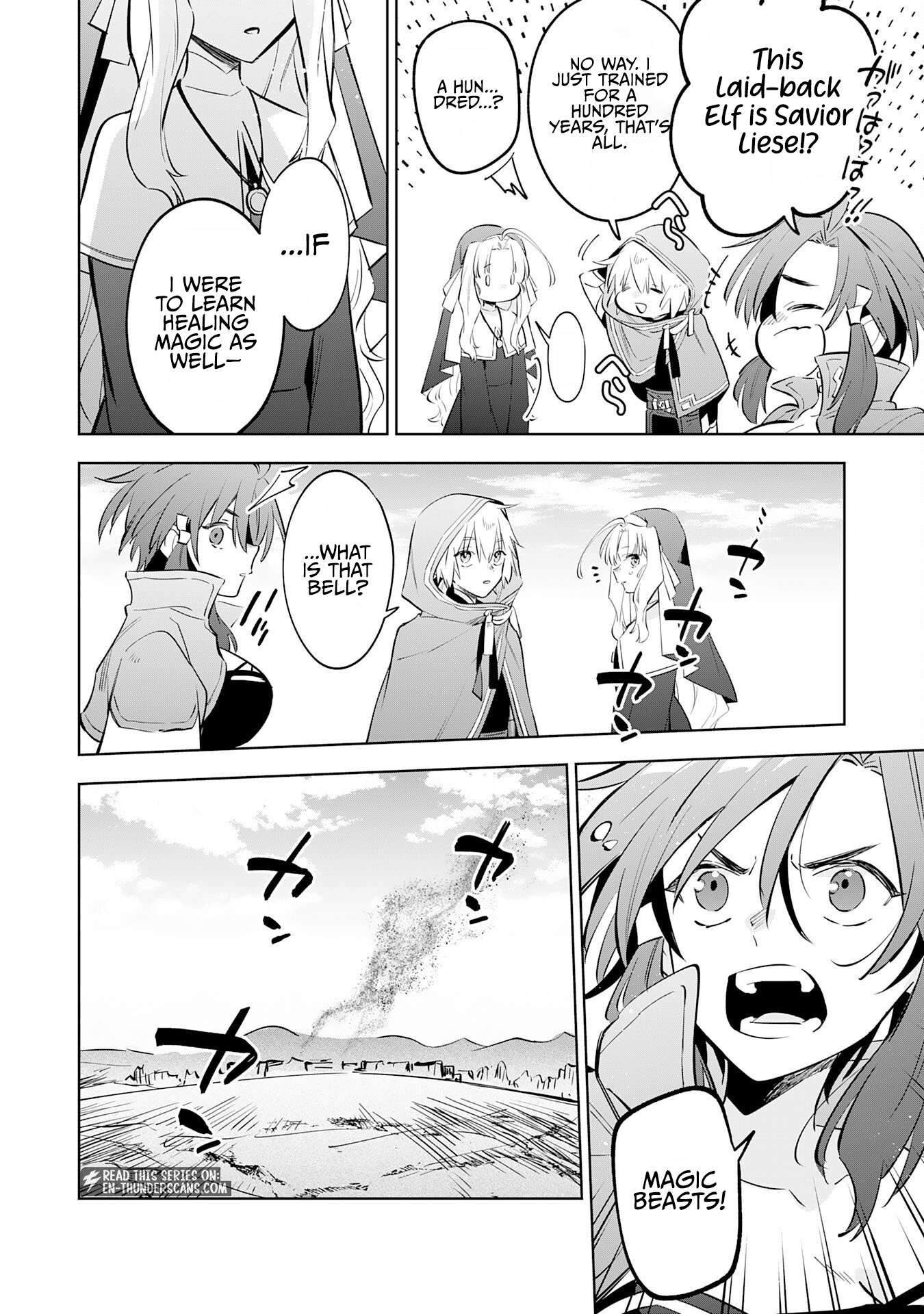 The Reincarnated Elf Left on a Journey to Master His Magic and With His Extra Lifespan Became a Living Legend Chapter 34 - Page 14