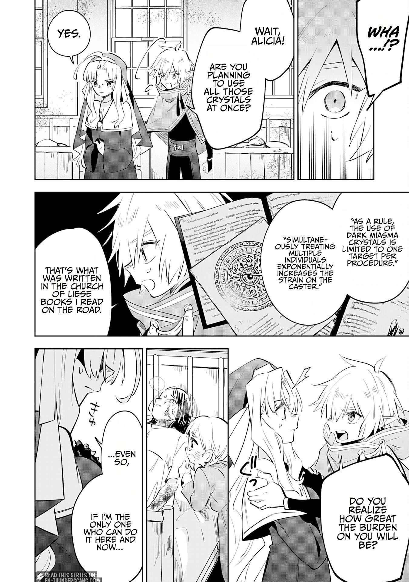 The Reincarnated Elf Left on a Journey to Master His Magic and With His Extra Lifespan Became a Living Legend Chapter 34 - Page 22