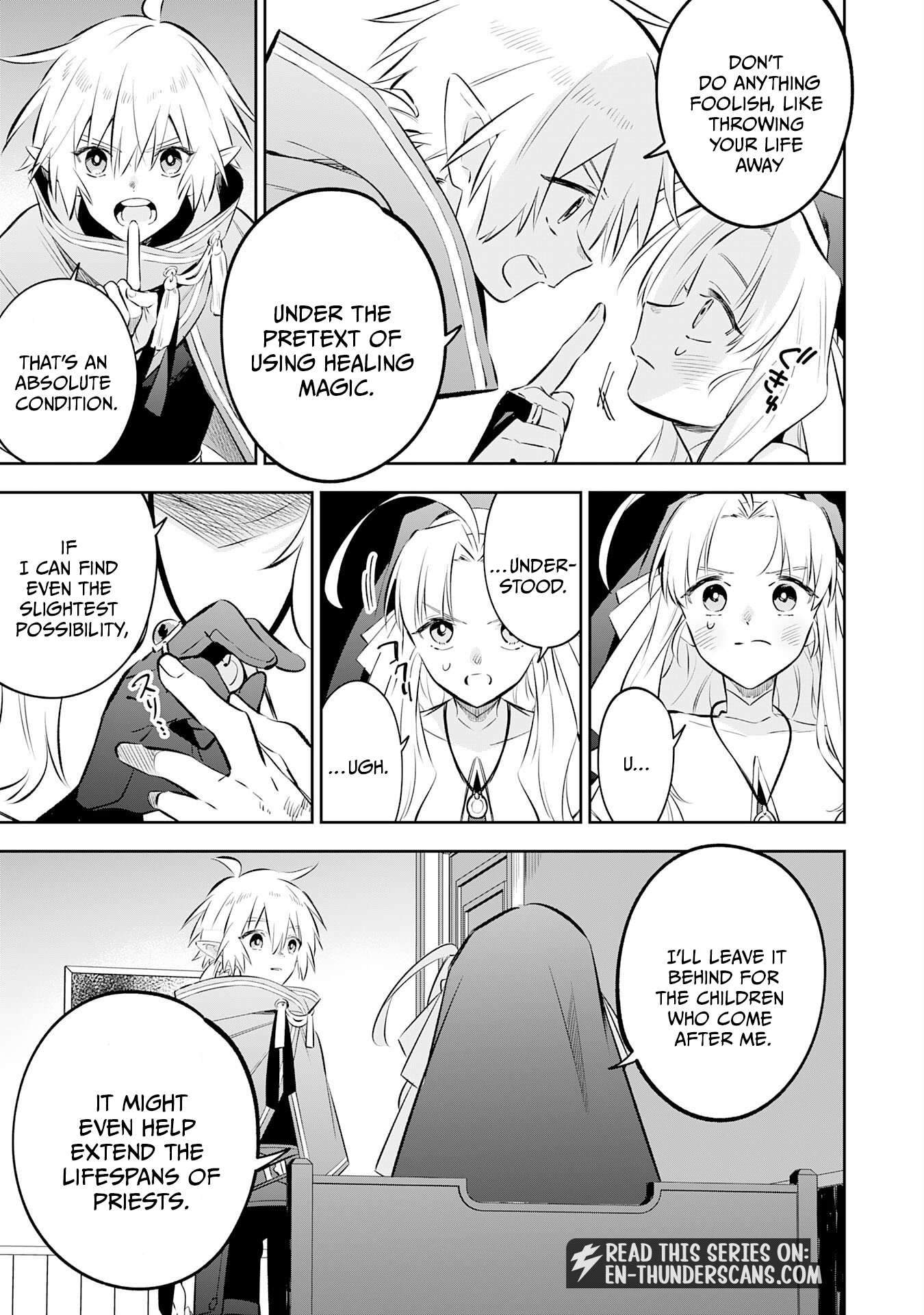 The Reincarnated Elf Left on a Journey to Master His Magic and With His Extra Lifespan Became a Living Legend Chapter 35 - Page 11