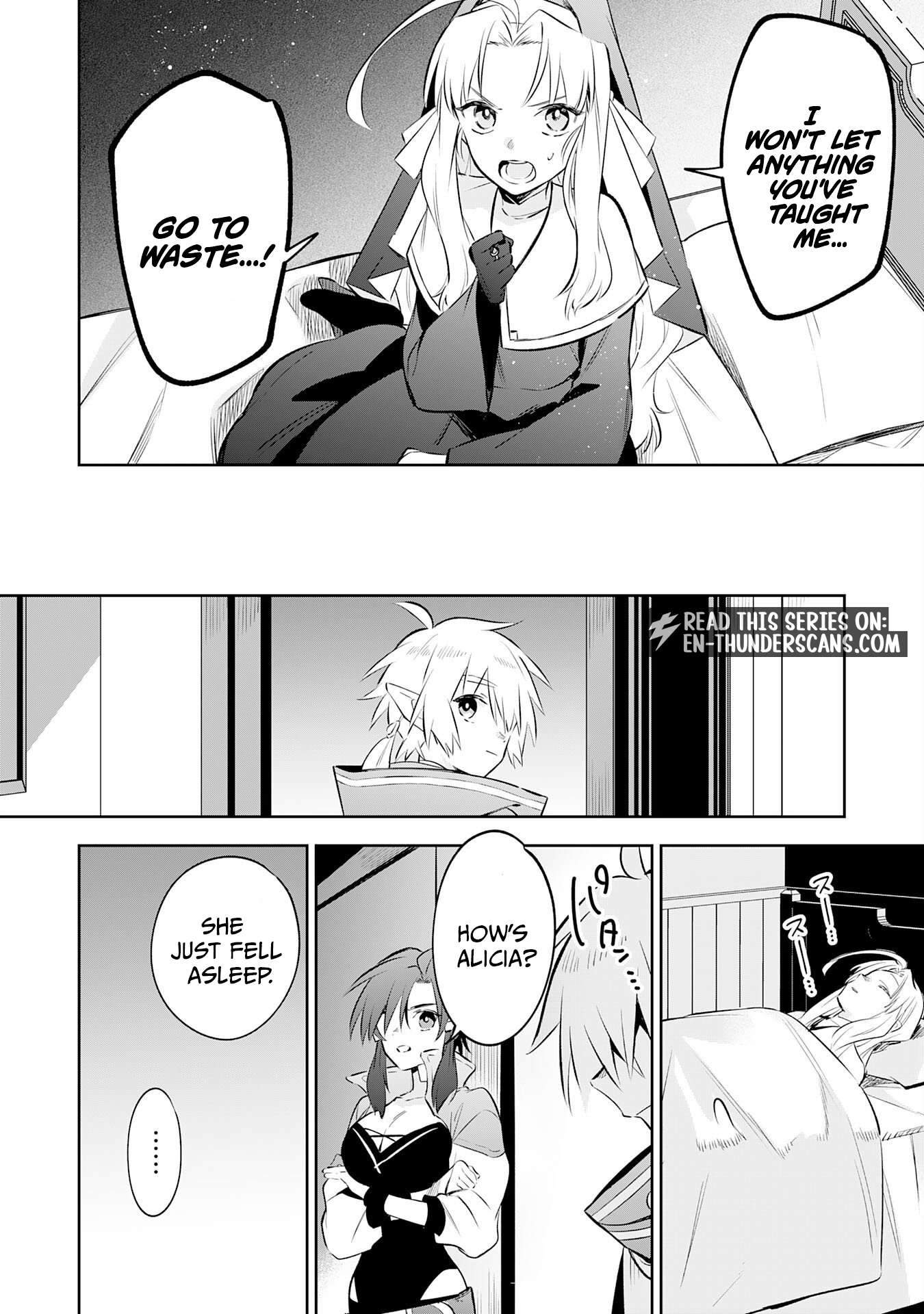 The Reincarnated Elf Left on a Journey to Master His Magic and With His Extra Lifespan Became a Living Legend Chapter 35 - Page 12