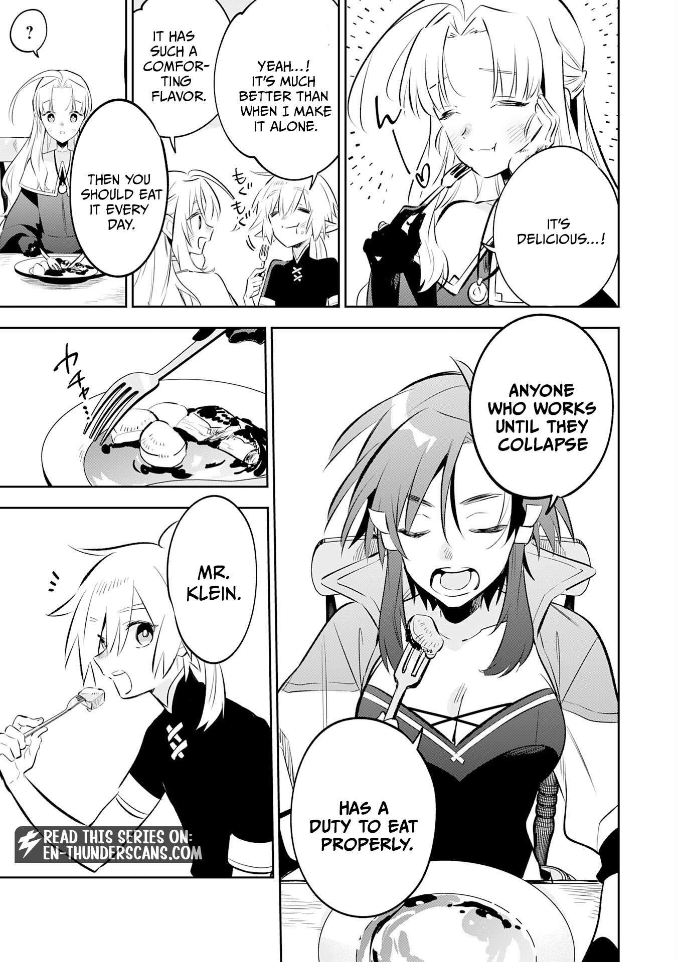 The Reincarnated Elf Left on a Journey to Master His Magic and With His Extra Lifespan Became a Living Legend Chapter 35 - Page 21