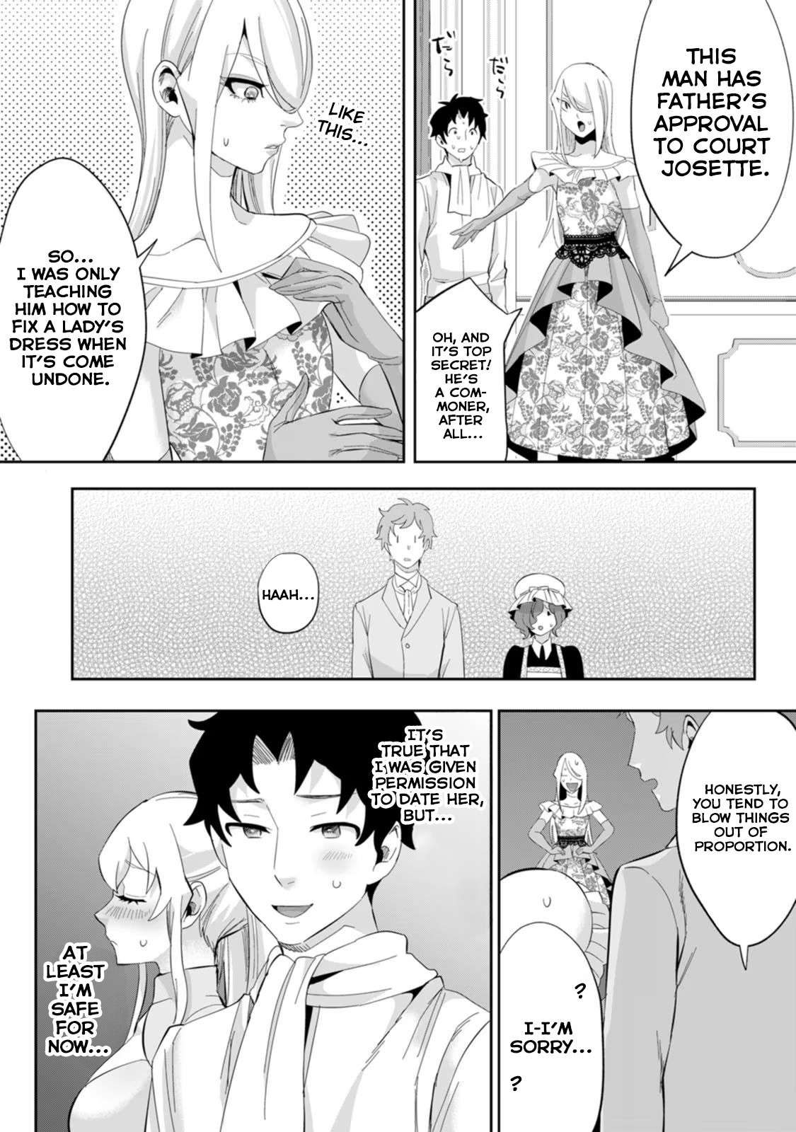 It Seems that I Was Reincarnated Into the World of a School Otome Game, but I Was a Background Male Student With Cheats Chapter 24 - Page 20