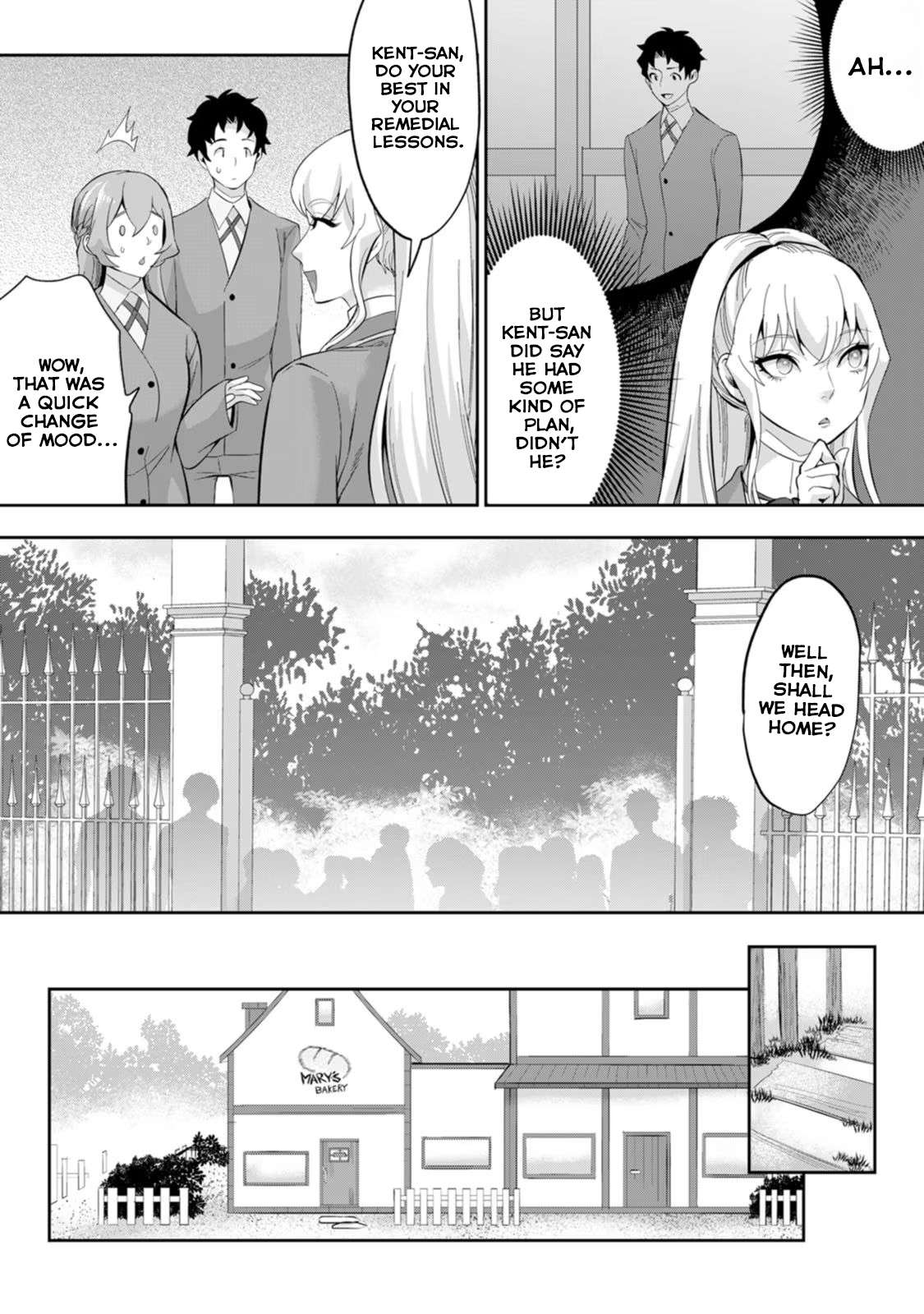 It Seems that I Was Reincarnated Into the World of a School Otome Game, but I Was a Background Male Student With Cheats Chapter 24 - Page 24