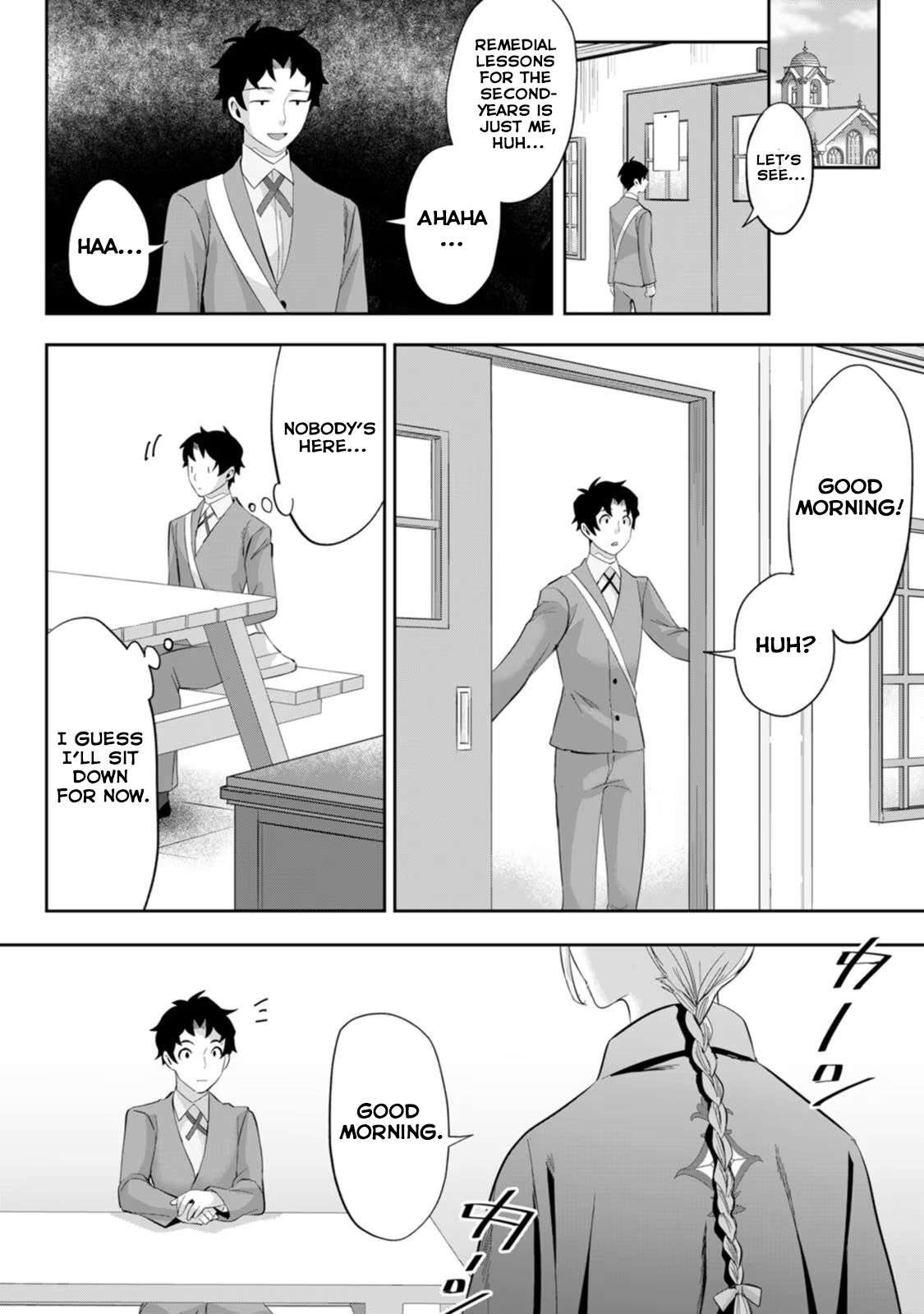 It Seems that I Was Reincarnated Into the World of a School Otome Game, but I Was a Background Male Student With Cheats Chapter 24 - Page 29
