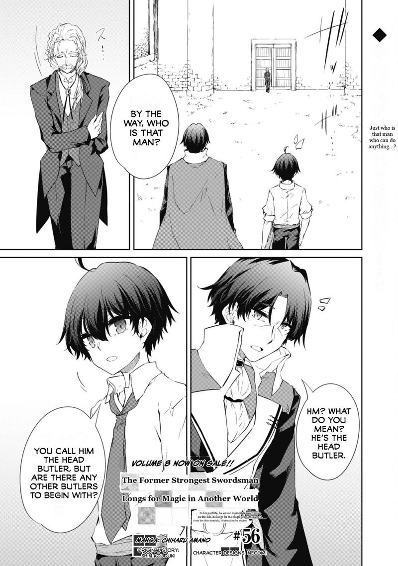Moto Saikyou No Kenshi Wa, Isekai Mahou Ni Akogareru Chapter 56 - Page 2