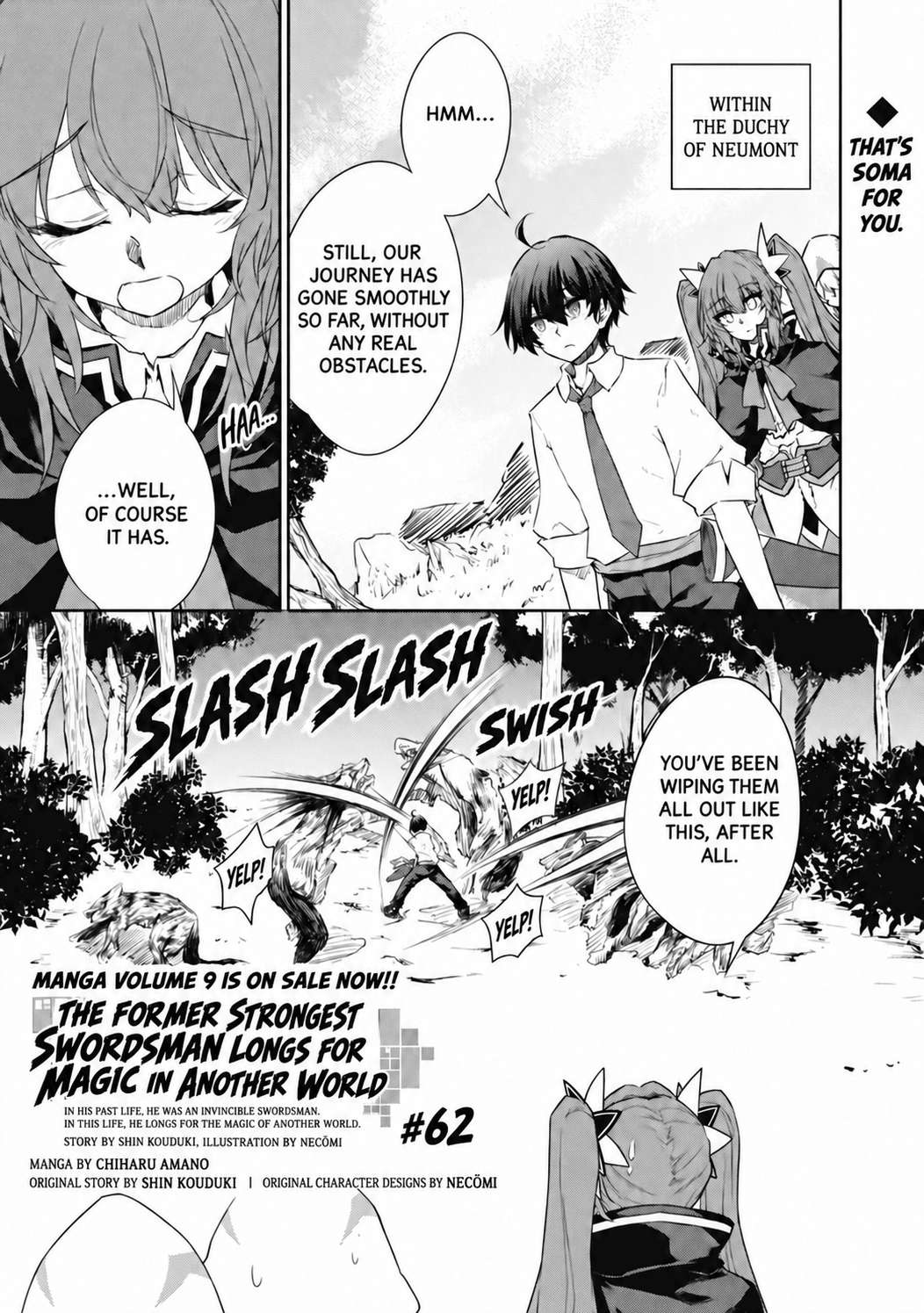 Moto Saikyou No Kenshi Wa, Isekai Mahou Ni Akogareru Chapter 62 - Page 1