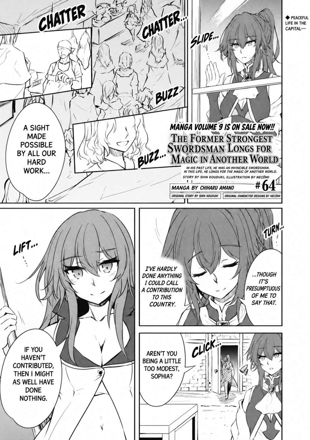 Moto Saikyou No Kenshi Wa, Isekai Mahou Ni Akogareru Chapter 64 - Page 1