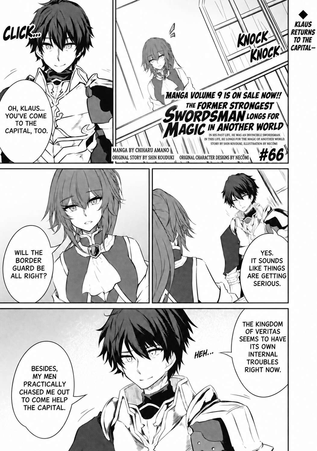 Moto Saikyou No Kenshi Wa, Isekai Mahou Ni Akogareru Chapter 66 - Page 1