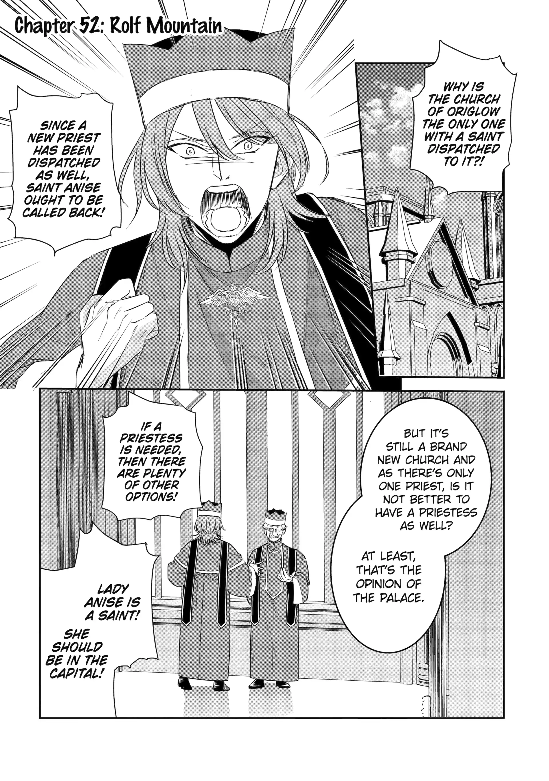 I was summoned to be the Saint, but I was robbed the position, apparently Chapter 52 - Page 1