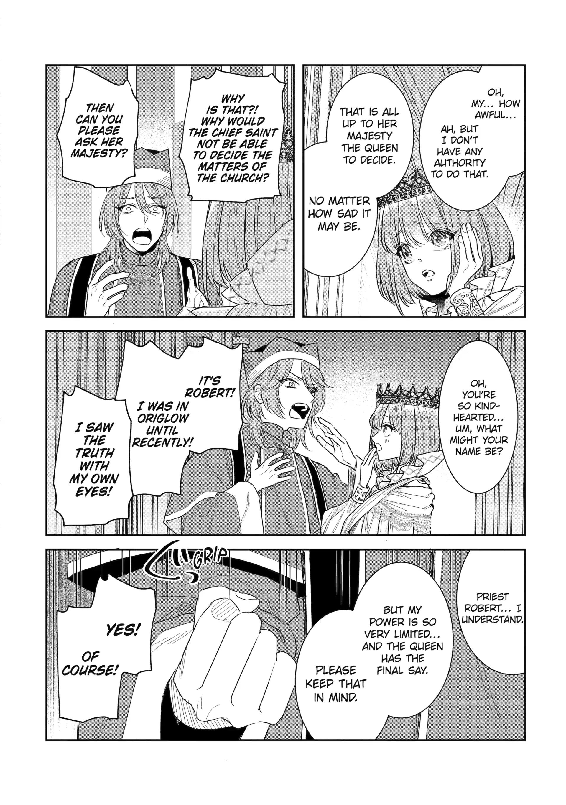 I was summoned to be the Saint, but I was robbed the position, apparently Chapter 52 - Page 6