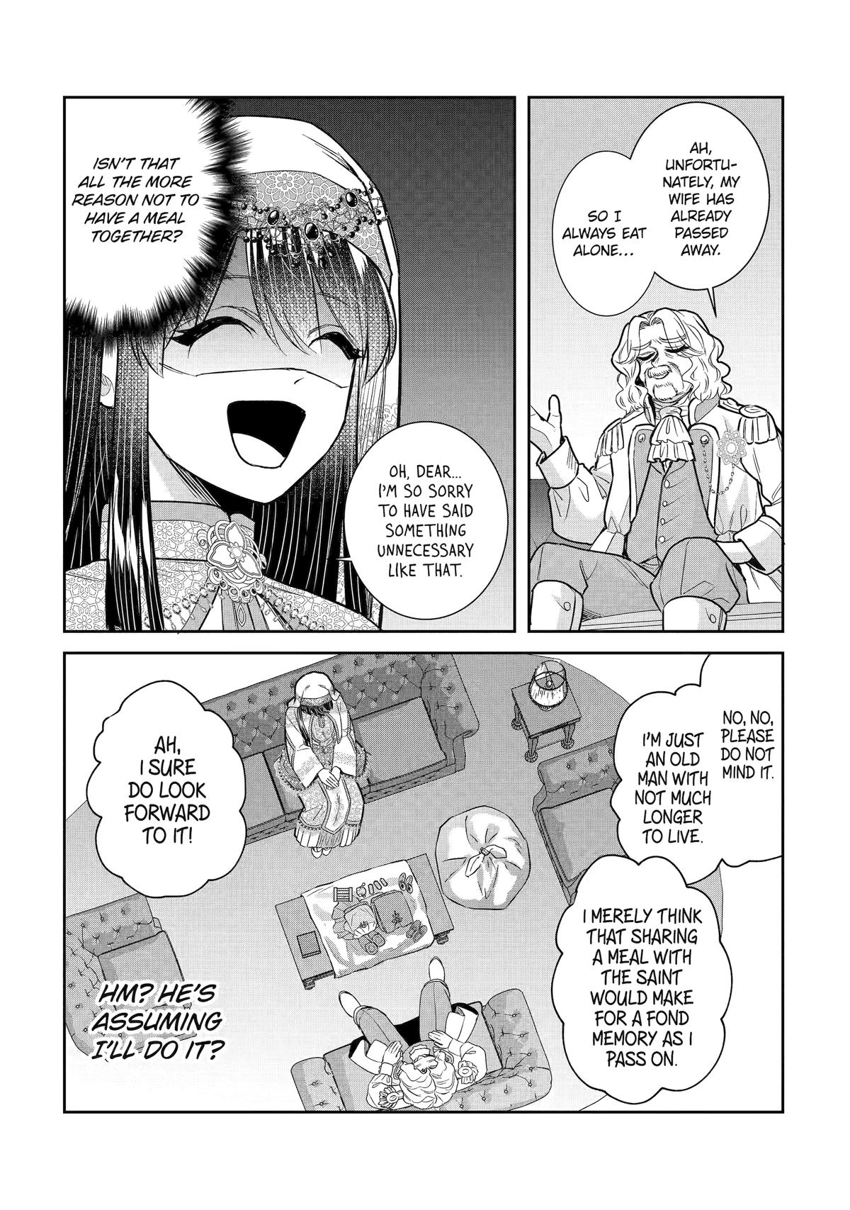 I was summoned to be the Saint, but I was robbed the position, apparently Chapter 55 - Page 34