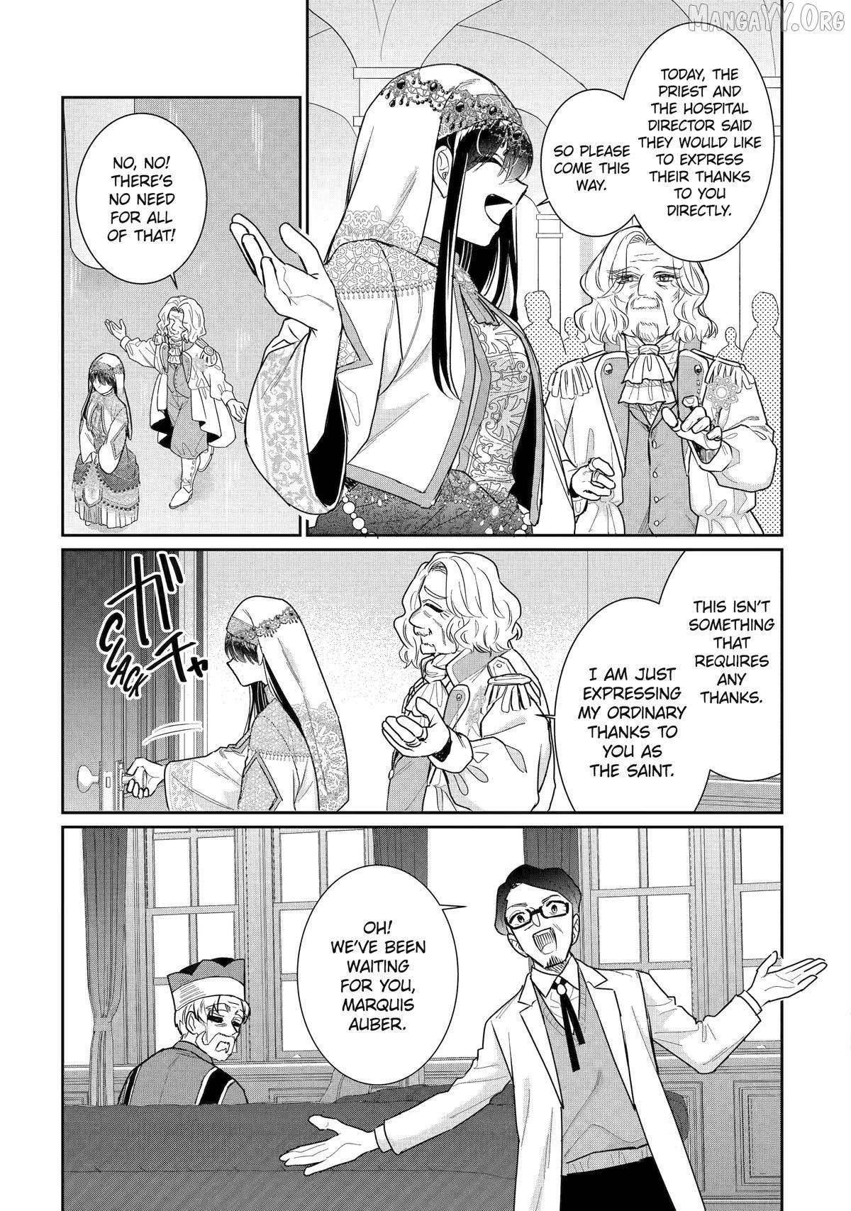 I was summoned to be the Saint, but I was robbed the position, apparently Chapter 56 - Page 9
