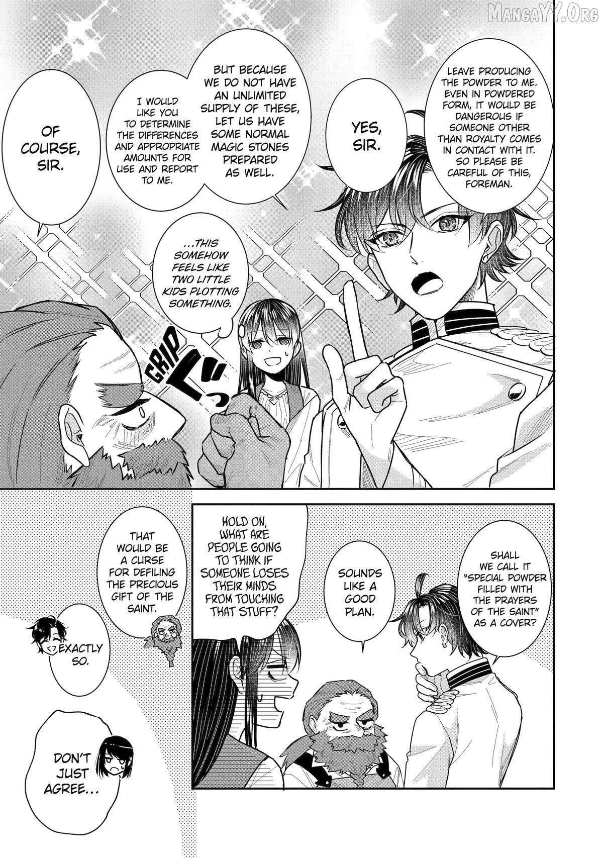 I was summoned to be the Saint, but I was robbed the position, apparently Chapter 57 - Page 9