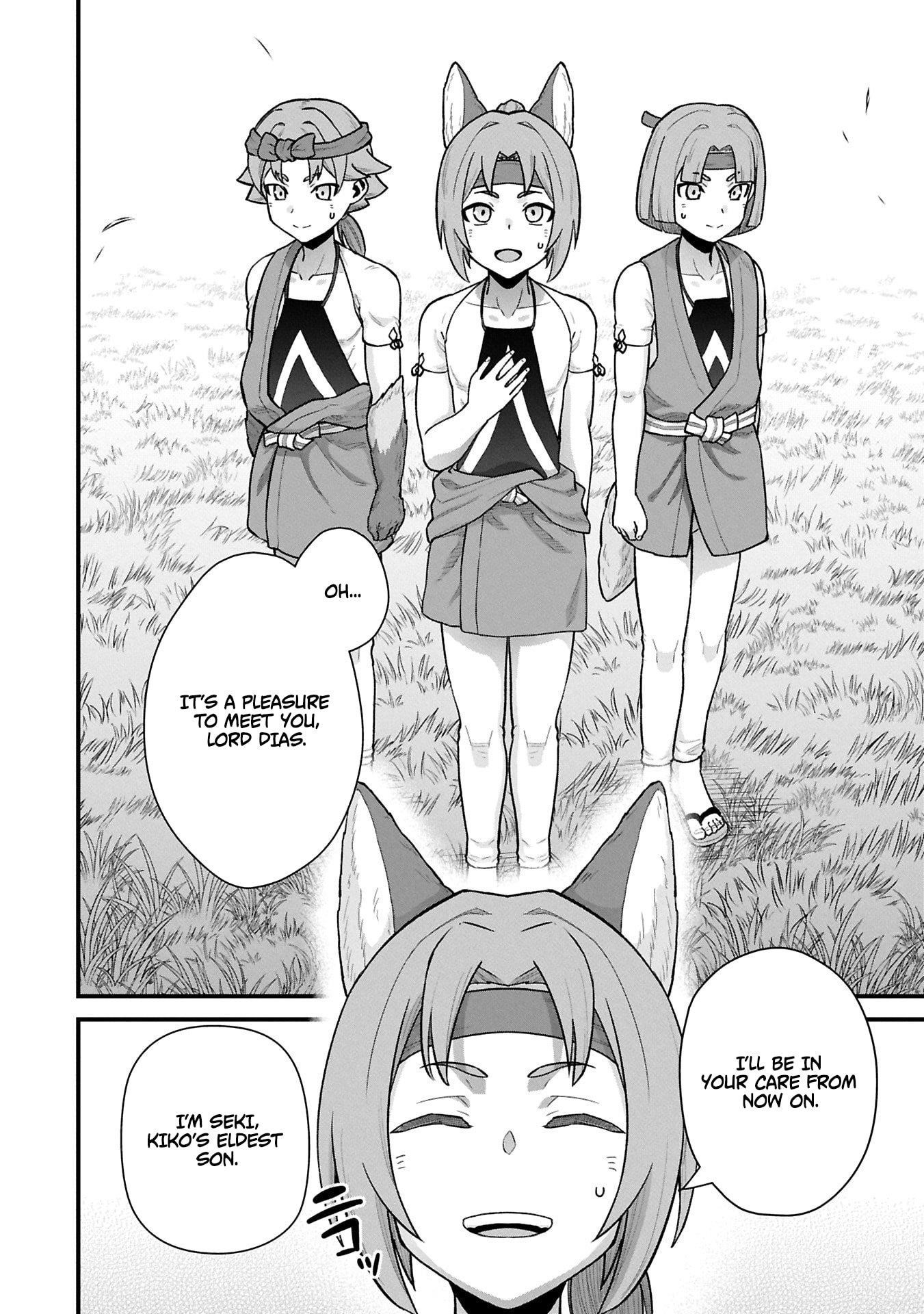 The Population of the Frontier Owner Starts With 0. “Dias the Blue” and a Blue-Horned Girl Chapter 62.1 - Page 5