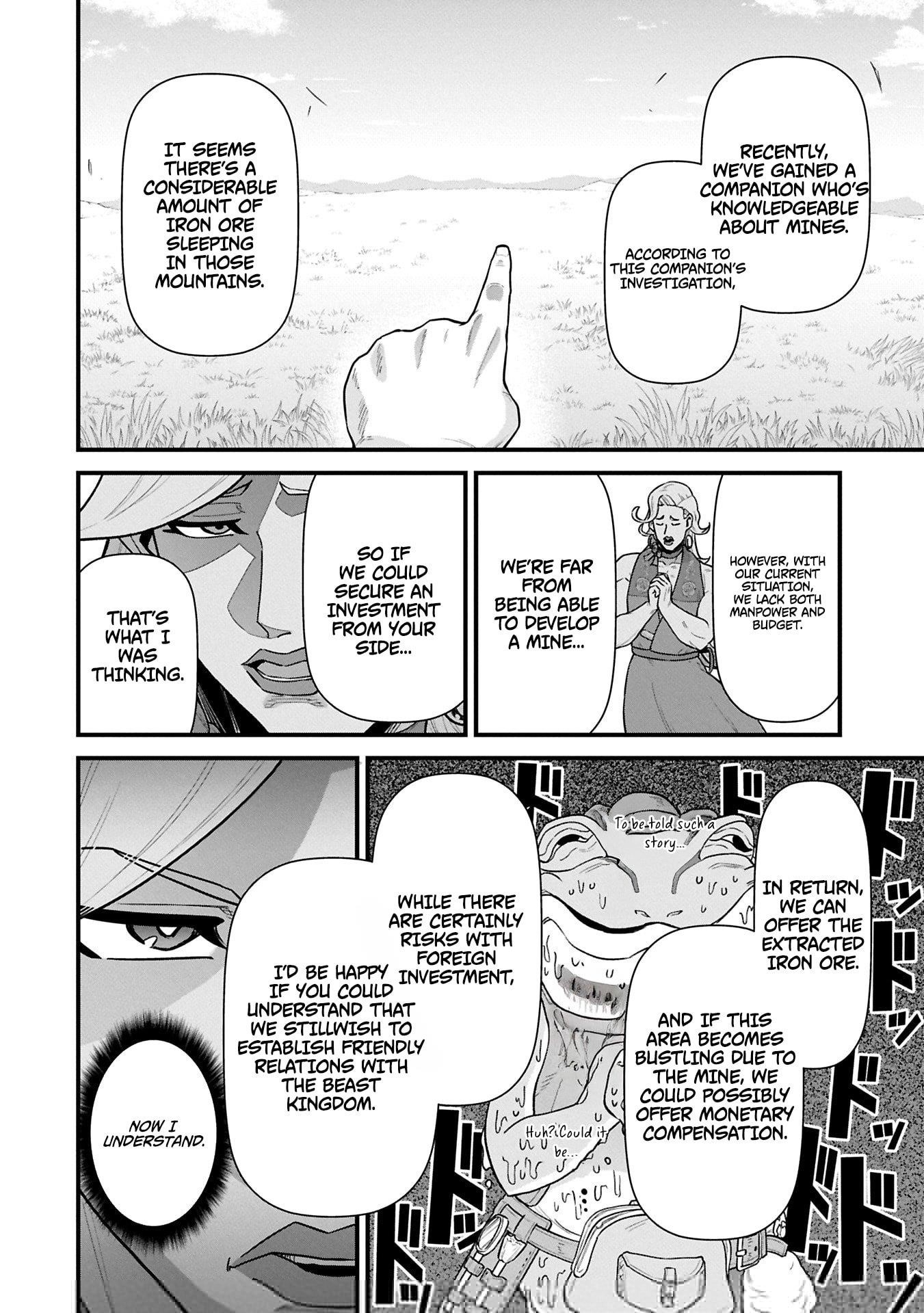 The Population of the Frontier Owner Starts With 0. “Dias the Blue” and a Blue-Horned Girl Chapter 62.2 - Page 3