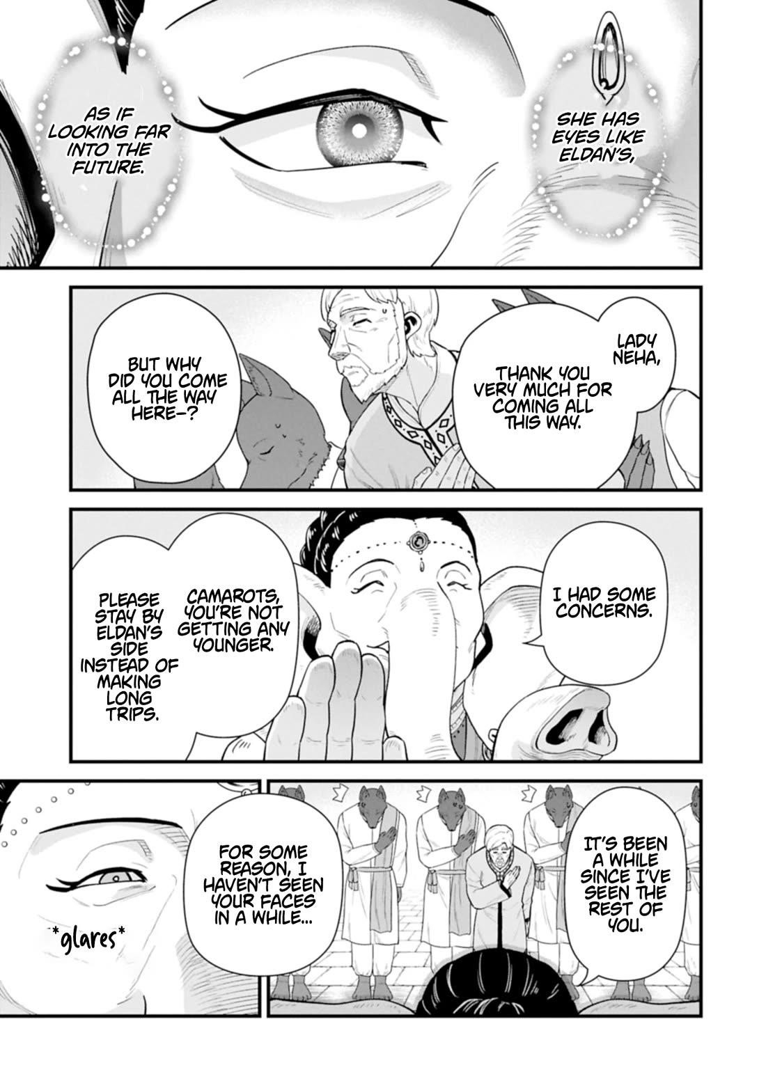 The Population of the Frontier Owner Starts With 0. “Dias the Blue” and a Blue-Horned Girl Chapter 64 - Page 25