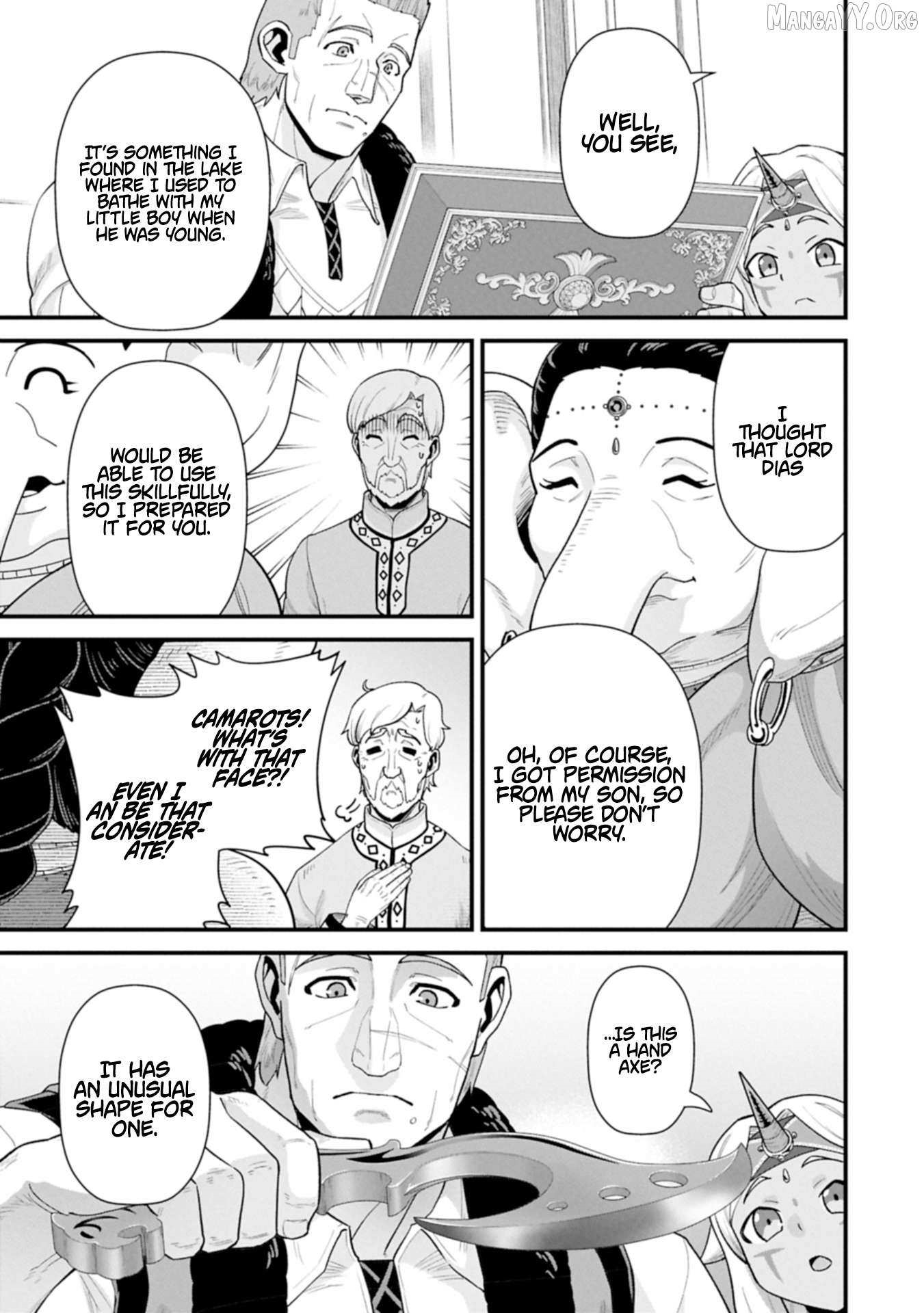 The Population of the Frontier Owner Starts With 0. “Dias the Blue” and a Blue-Horned Girl Chapter 65.1 - Page 11