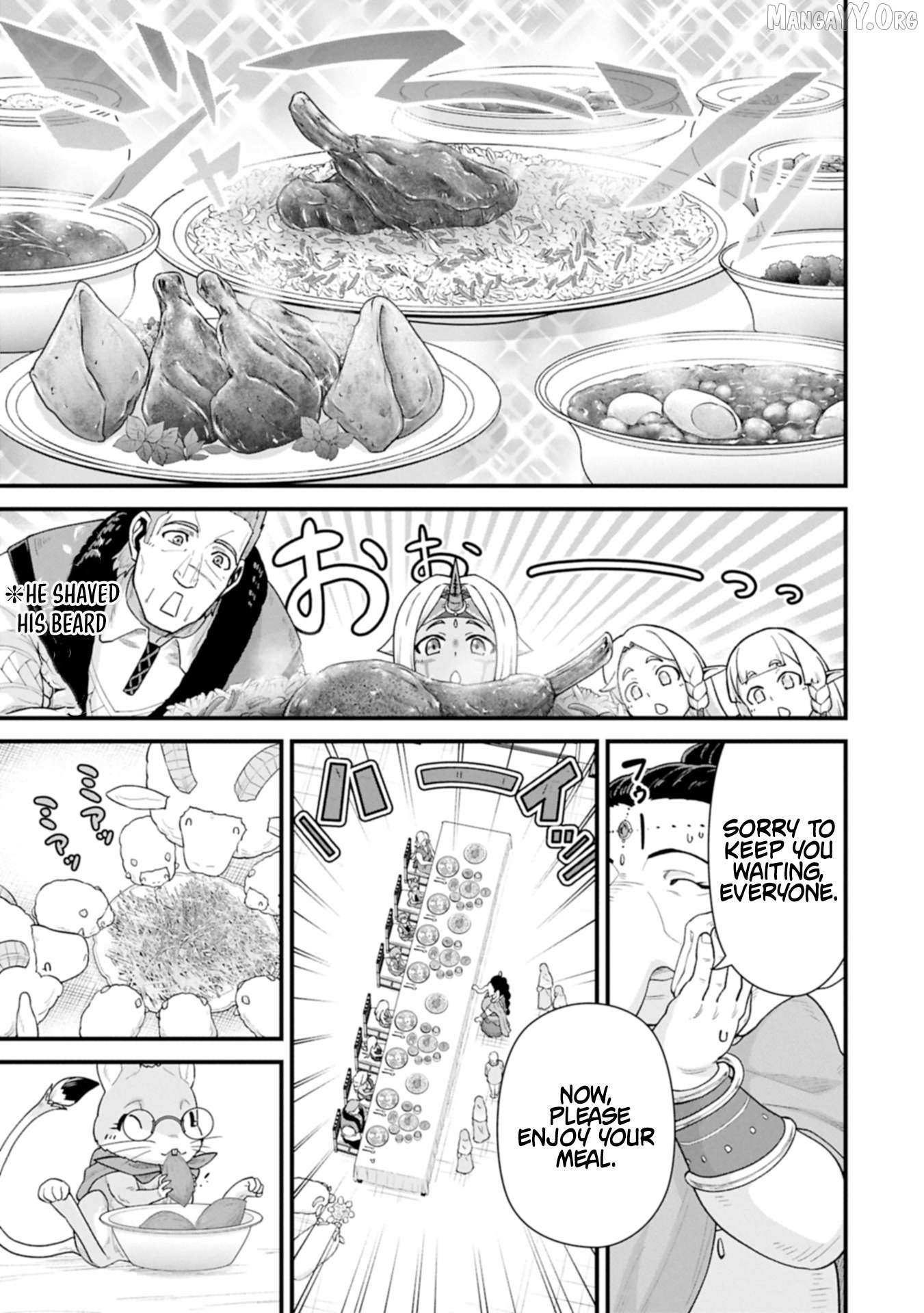 The Population of the Frontier Owner Starts With 0. “Dias the Blue” and a Blue-Horned Girl Chapter 65.1 - Page 5