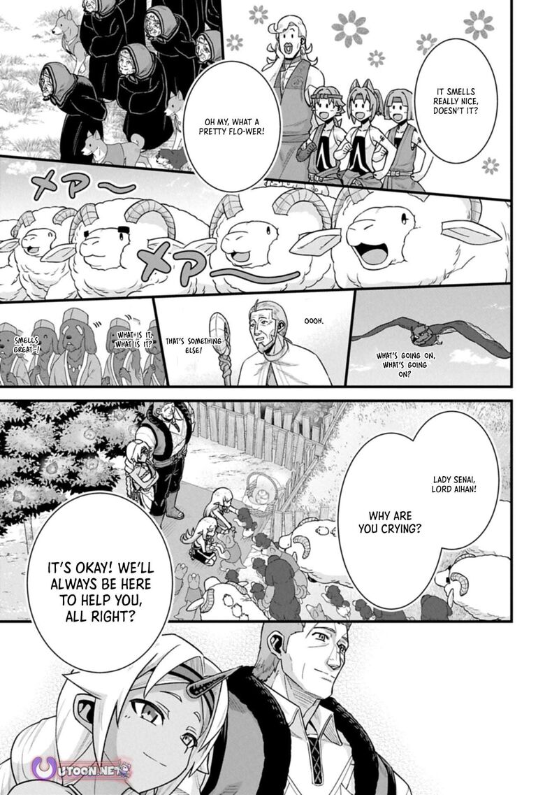The Population of the Frontier Owner Starts With 0. “Dias the Blue” and a Blue-Horned Girl Chapter 70.2 - Page 11