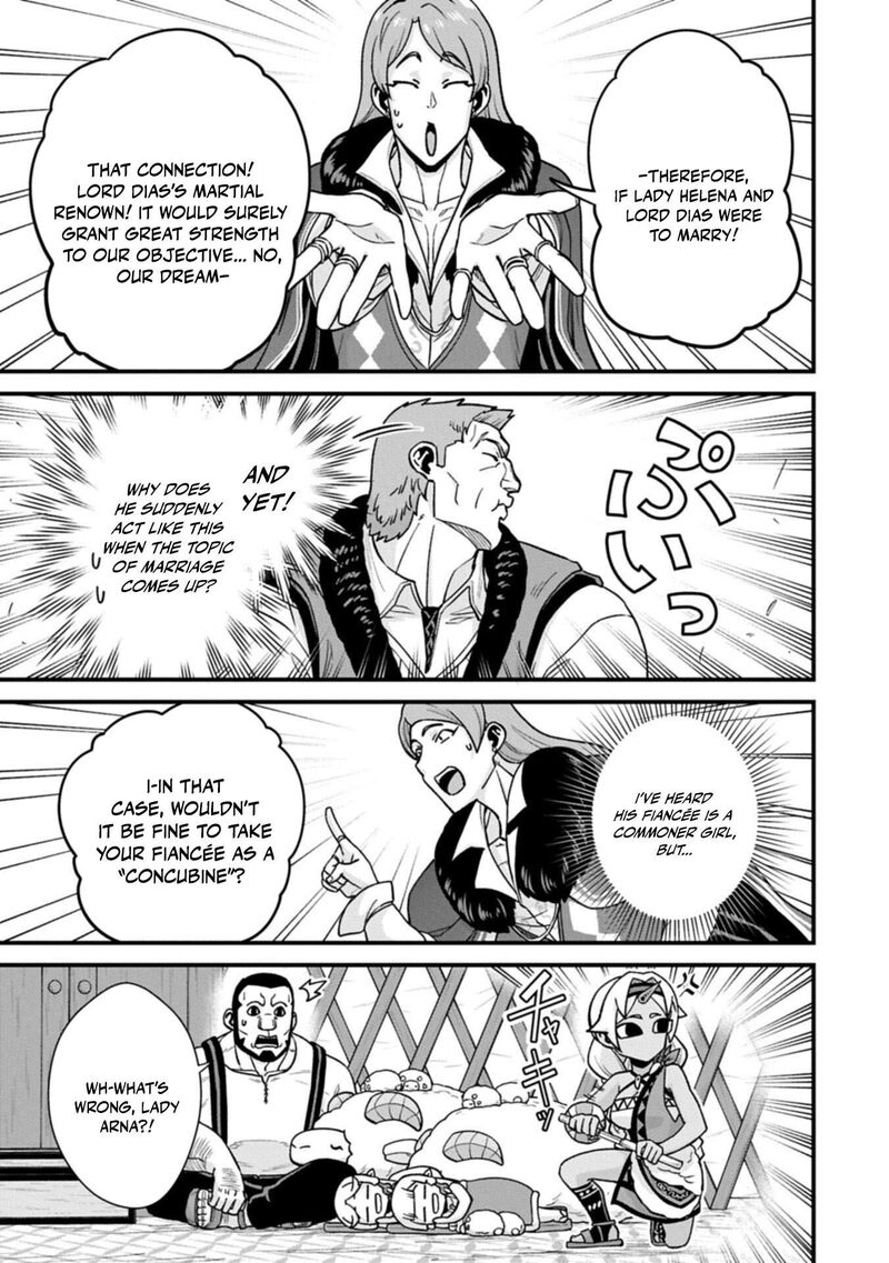 The Population of the Frontier Owner Starts With 0. “Dias the Blue” and a Blue-Horned Girl Chapter 74.1 - Page 7