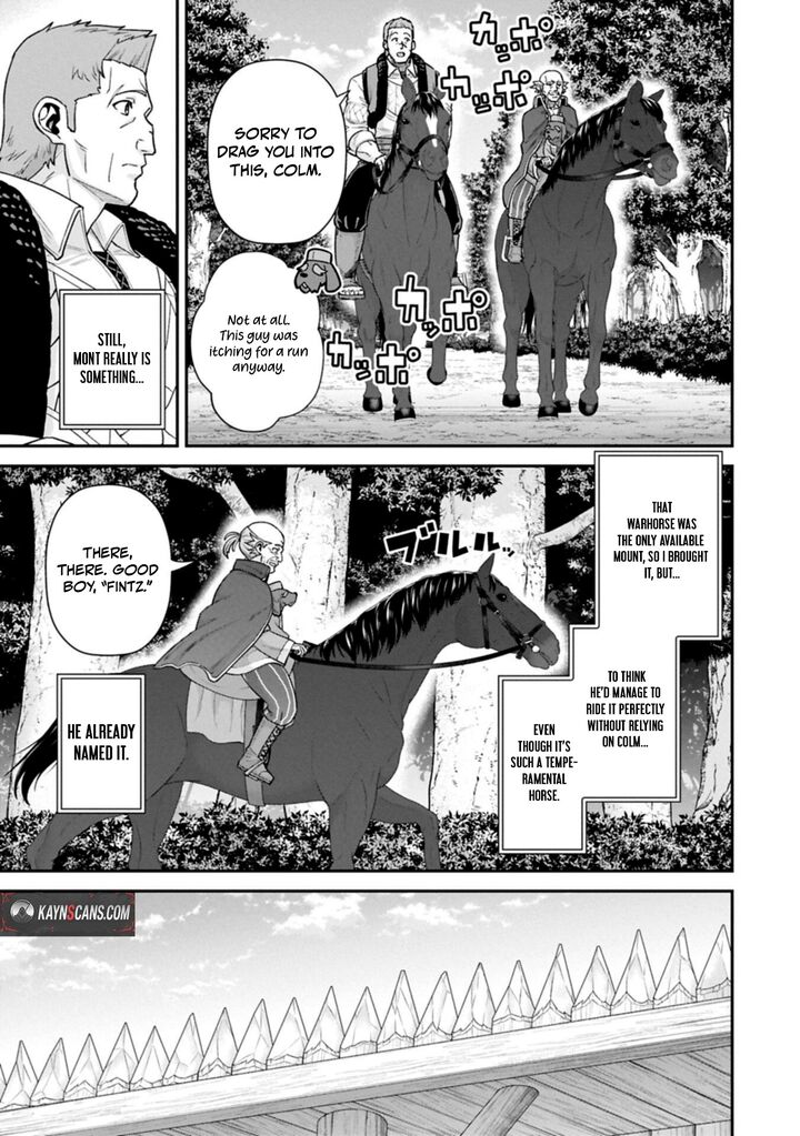 The Population of the Frontier Owner Starts With 0. “Dias the Blue” and a Blue-Horned Girl Chapter 76.2 - Page 11