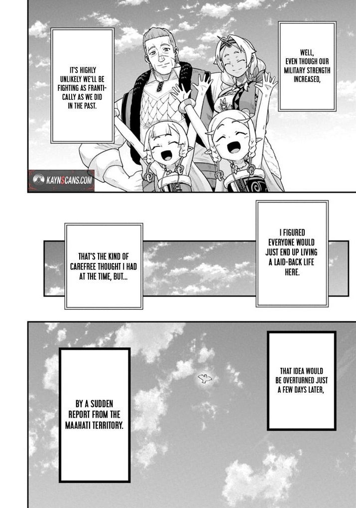 The Population of the Frontier Owner Starts With 0. “Dias the Blue” and a Blue-Horned Girl Chapter 76.2 - Page 18