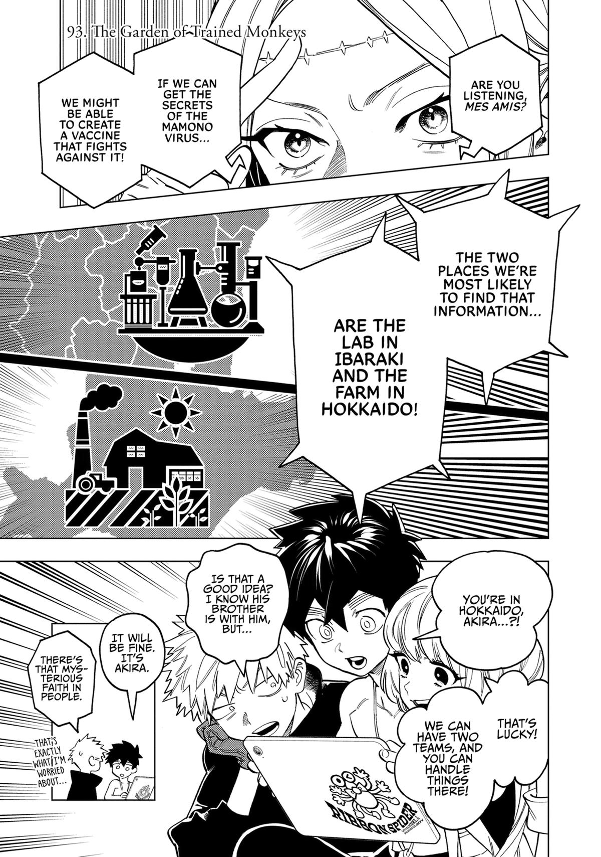 Kemono Jihen Chapter 93 - Page 1