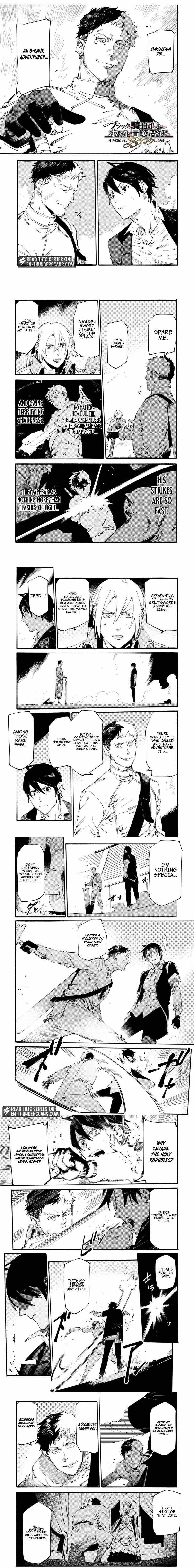 The Slave of the “Black Knights” is Recruited by the “White Adventurer’s Guild” as a S Rank Adventurer Chapter 18 - Page 1