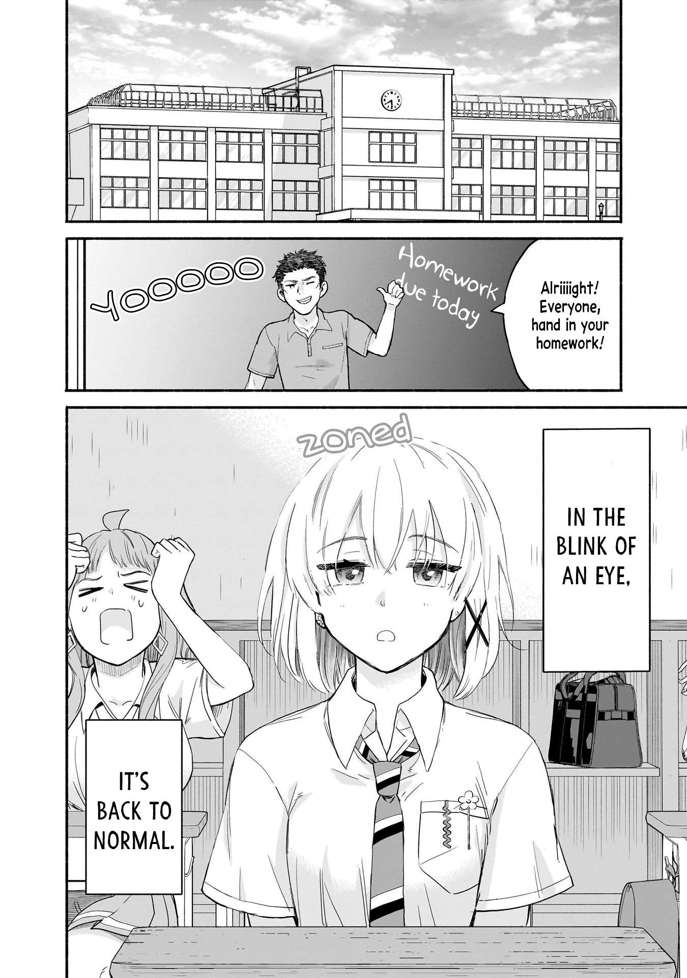 Hey, Wanna Go Out With Me? My Childhood Friend, a Beautiful Girl, Asked Me To Be Her Boyfriend, and I’ve Started a Camouflage Boyfriend Chapter 36 - Page 2