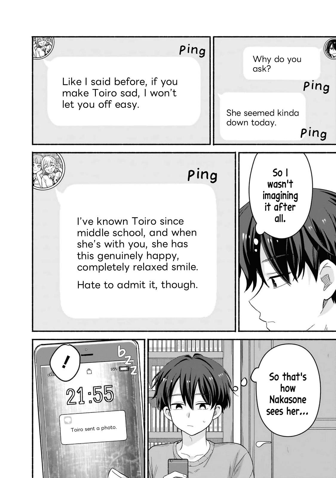 Hey, Wanna Go Out With Me? My Childhood Friend, a Beautiful Girl, Asked Me To Be Her Boyfriend, and I’ve Started a Camouflage Boyfriend Chapter 47 - Page 8