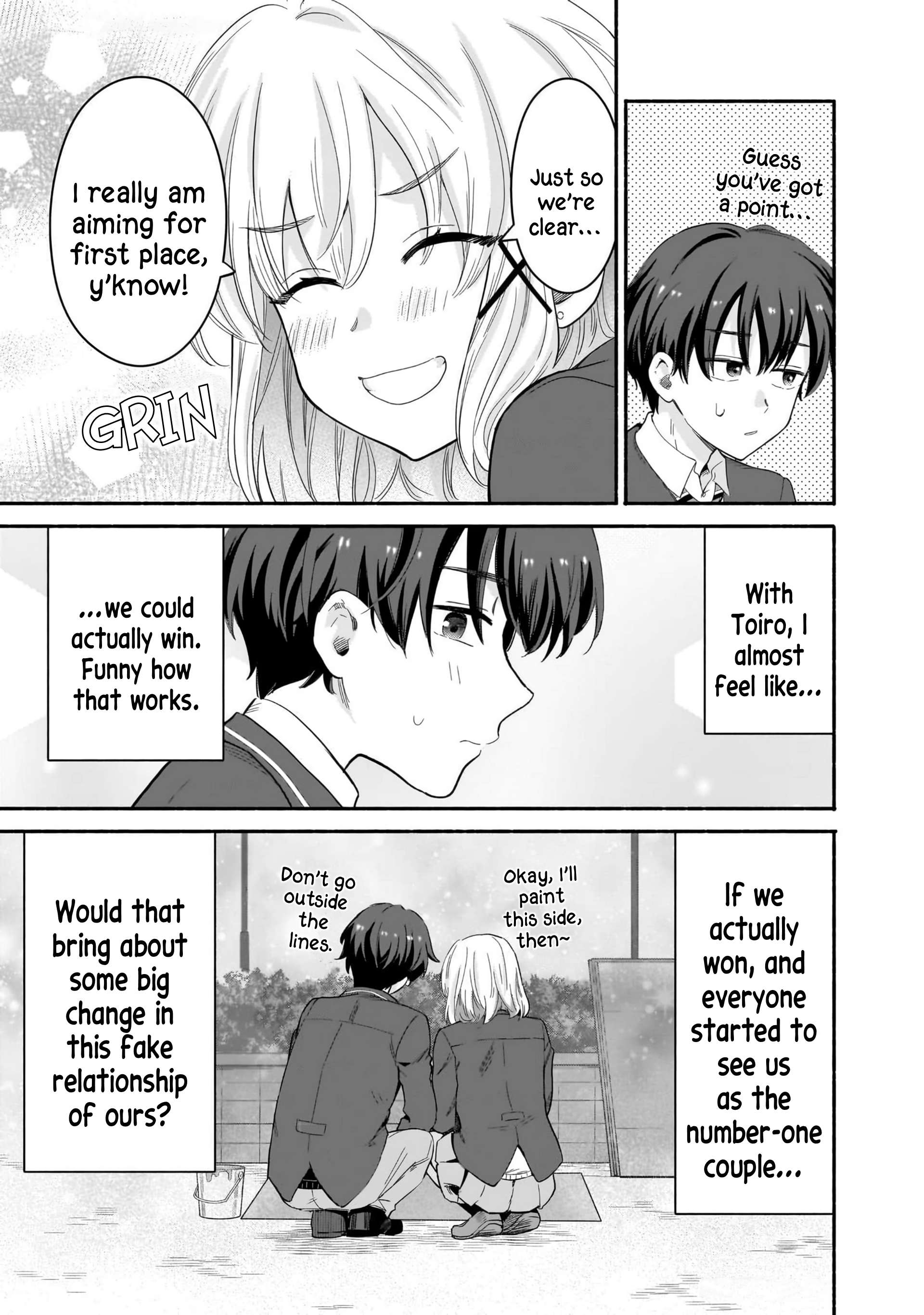 Hey, Wanna Go Out With Me? My Childhood Friend, a Beautiful Girl, Asked Me To Be Her Boyfriend, and I’ve Started a Camouflage Boyfriend Chapter 50 - Page 13
