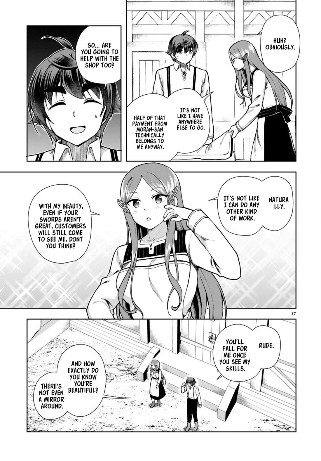 Botsuraku Youtei Nanode, Kajishokunin Wo Mezasu Chapter 79 - Page 17